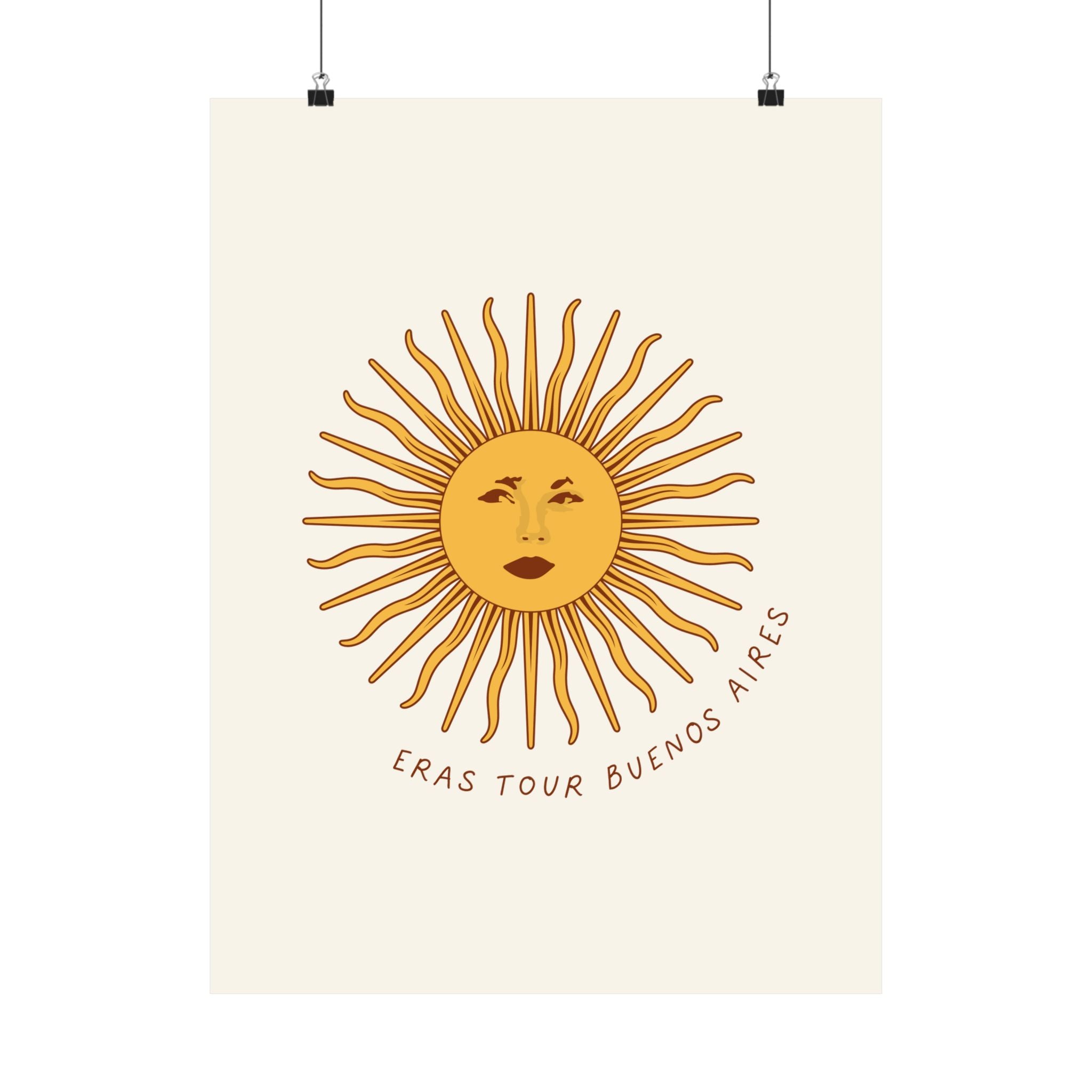 Olé, Olé, Olé Taylor! Buenos Aires Eras Tour Poster