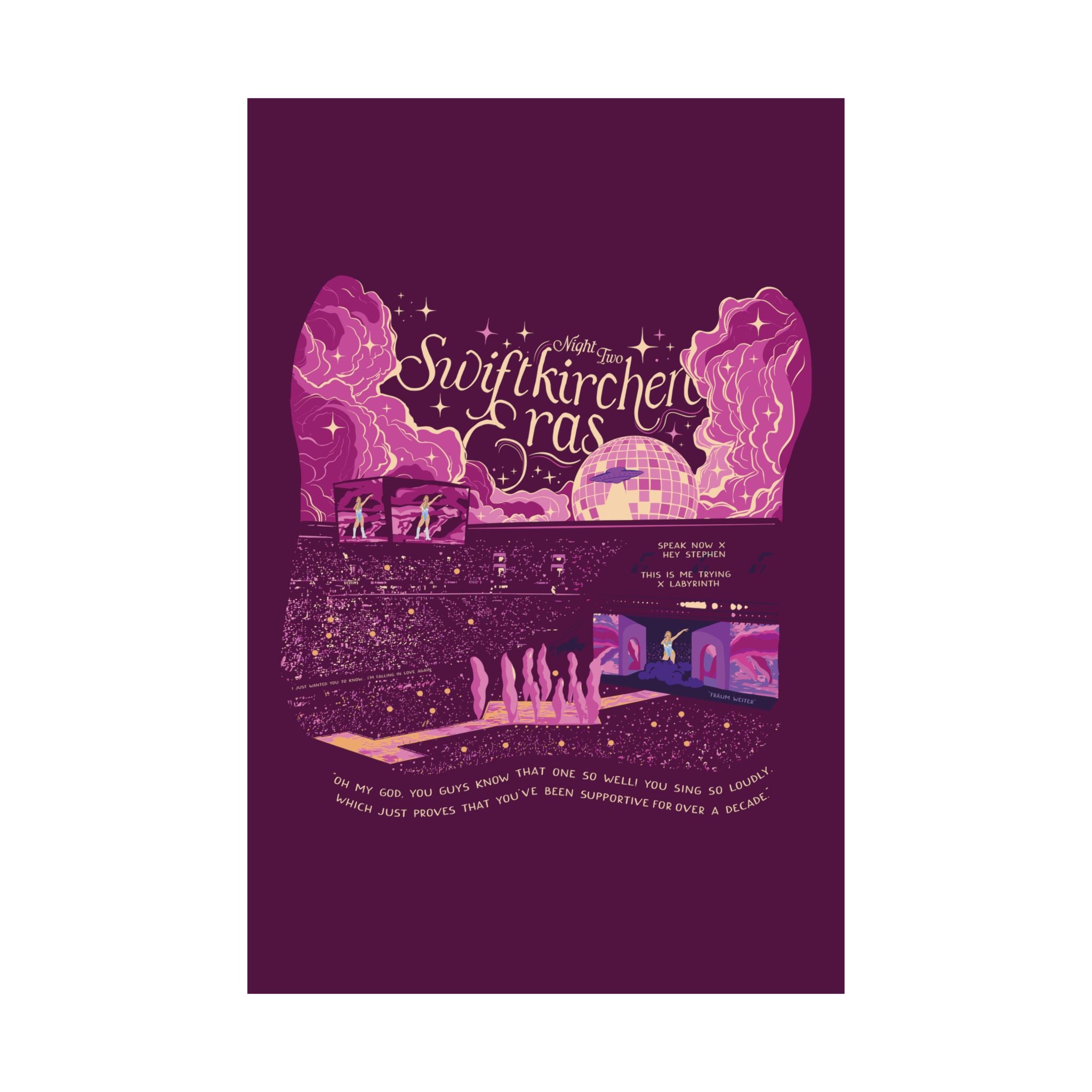 Berry Gelsenkirchen Eras Night Two Poster