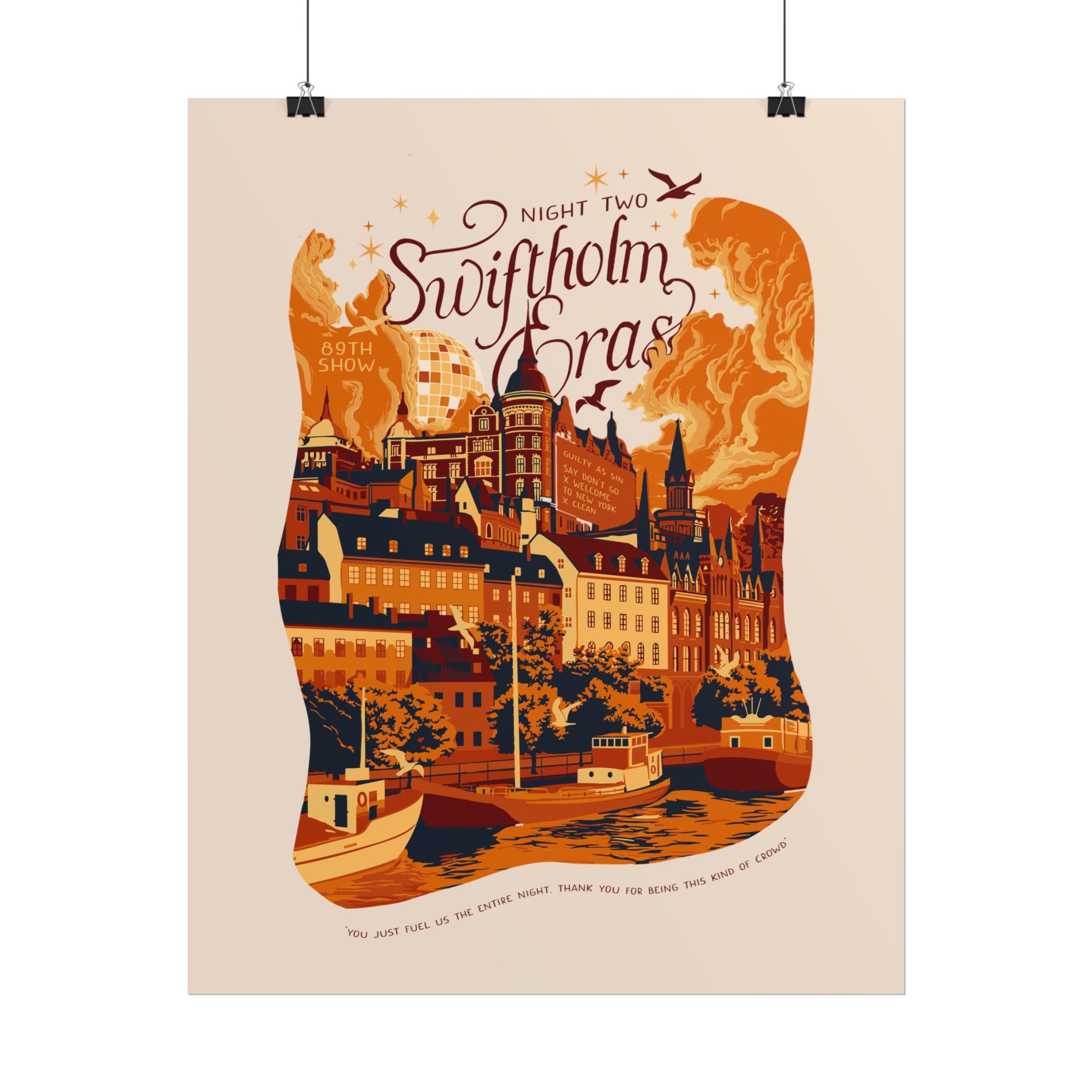 Ivory Night Two Swiftholm Eras Poster
