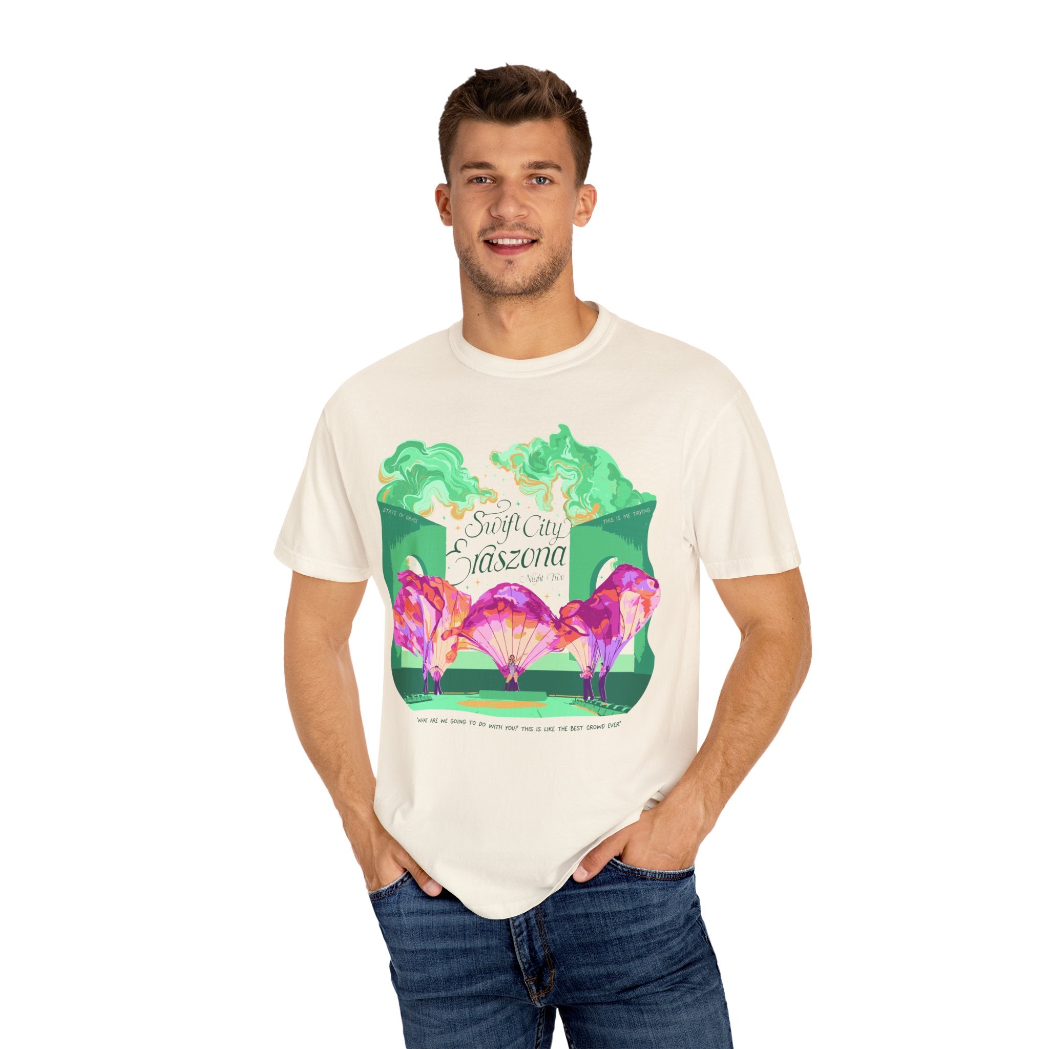 Night Two Glendale, Eraszona Eras Tee