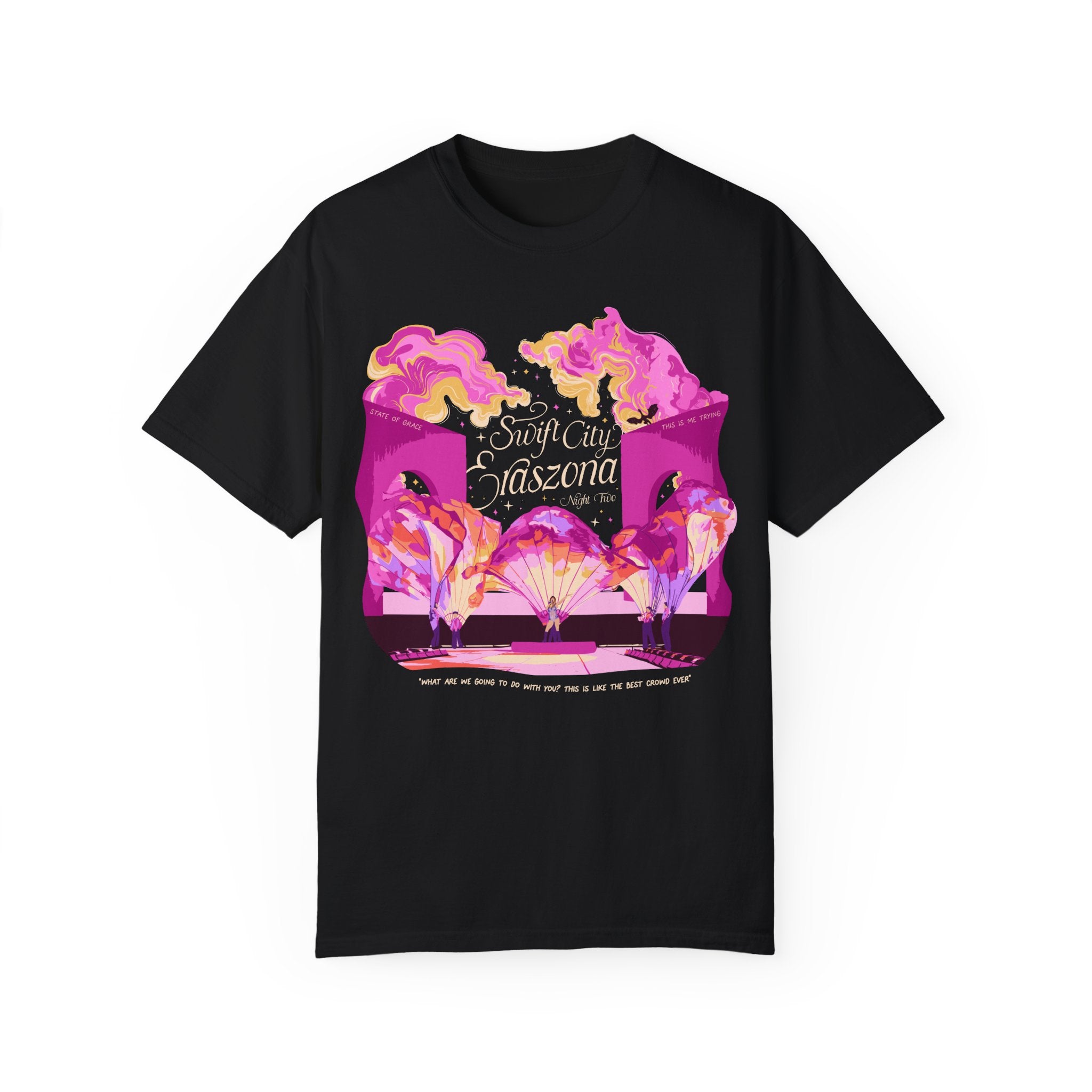 Night Two Glendale, Eraszona Eras Tee