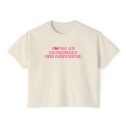 Odd Individual Crop Top