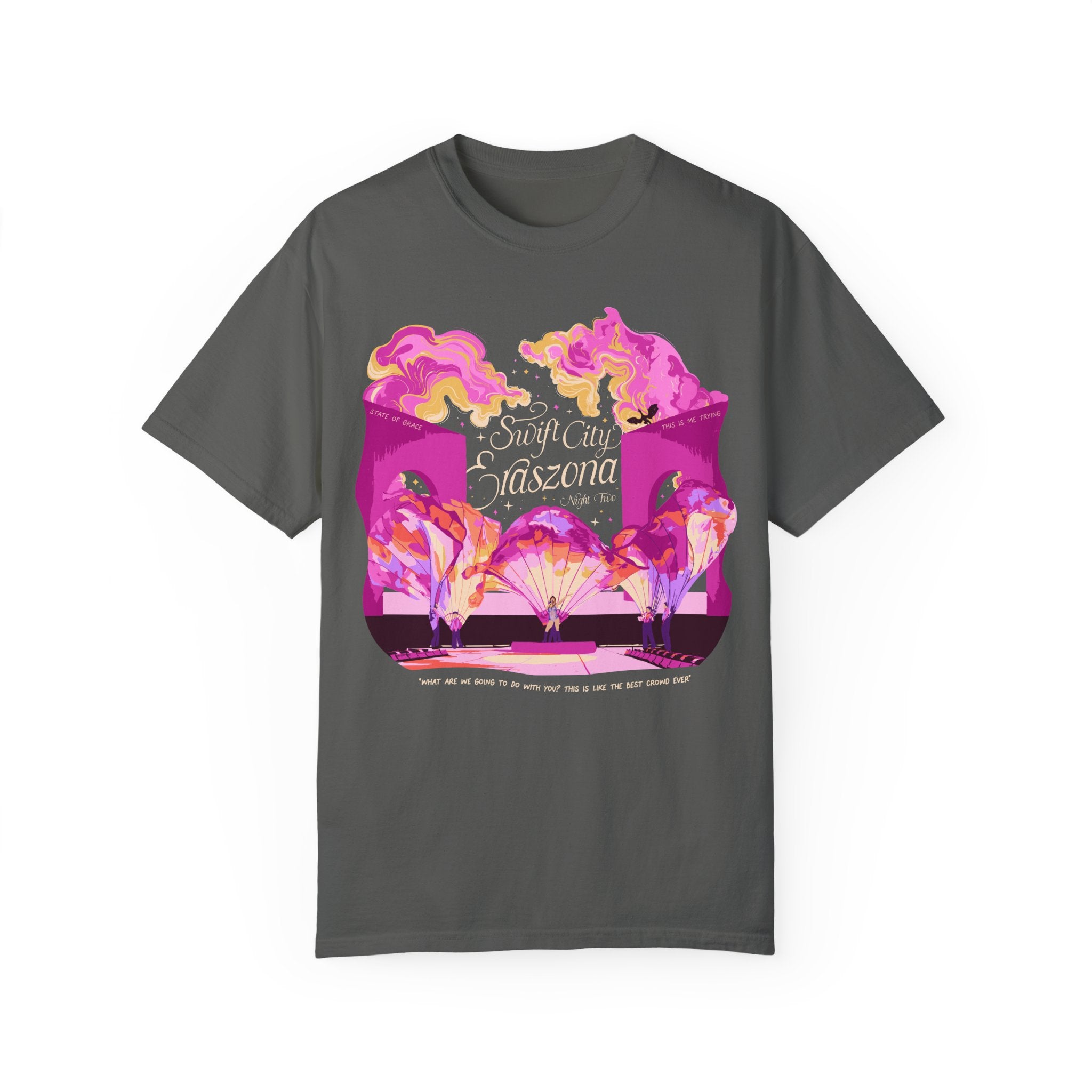 Night Two Glendale, Eraszona Eras Tee