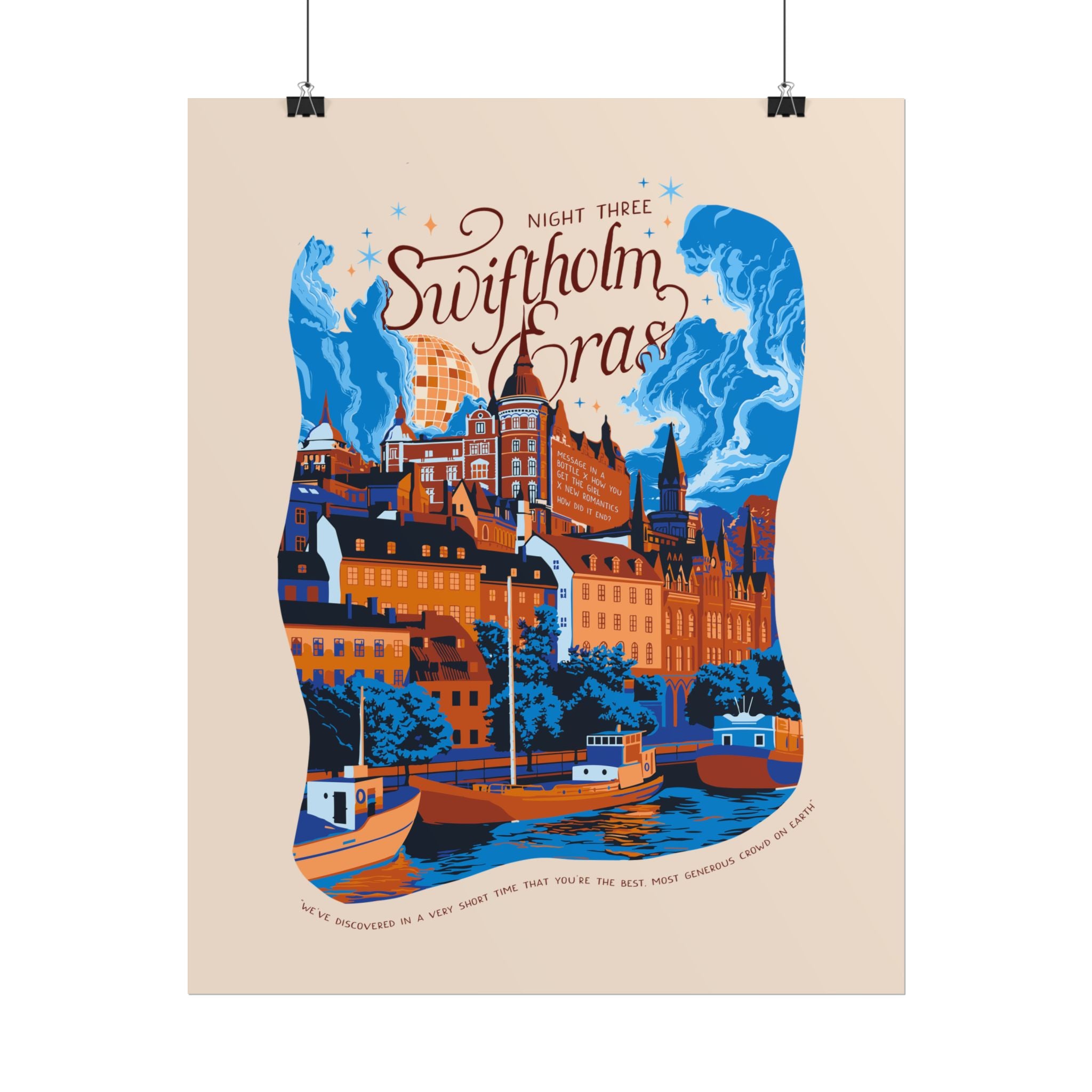 Ivory Night Three Swiftholm Eras Poster