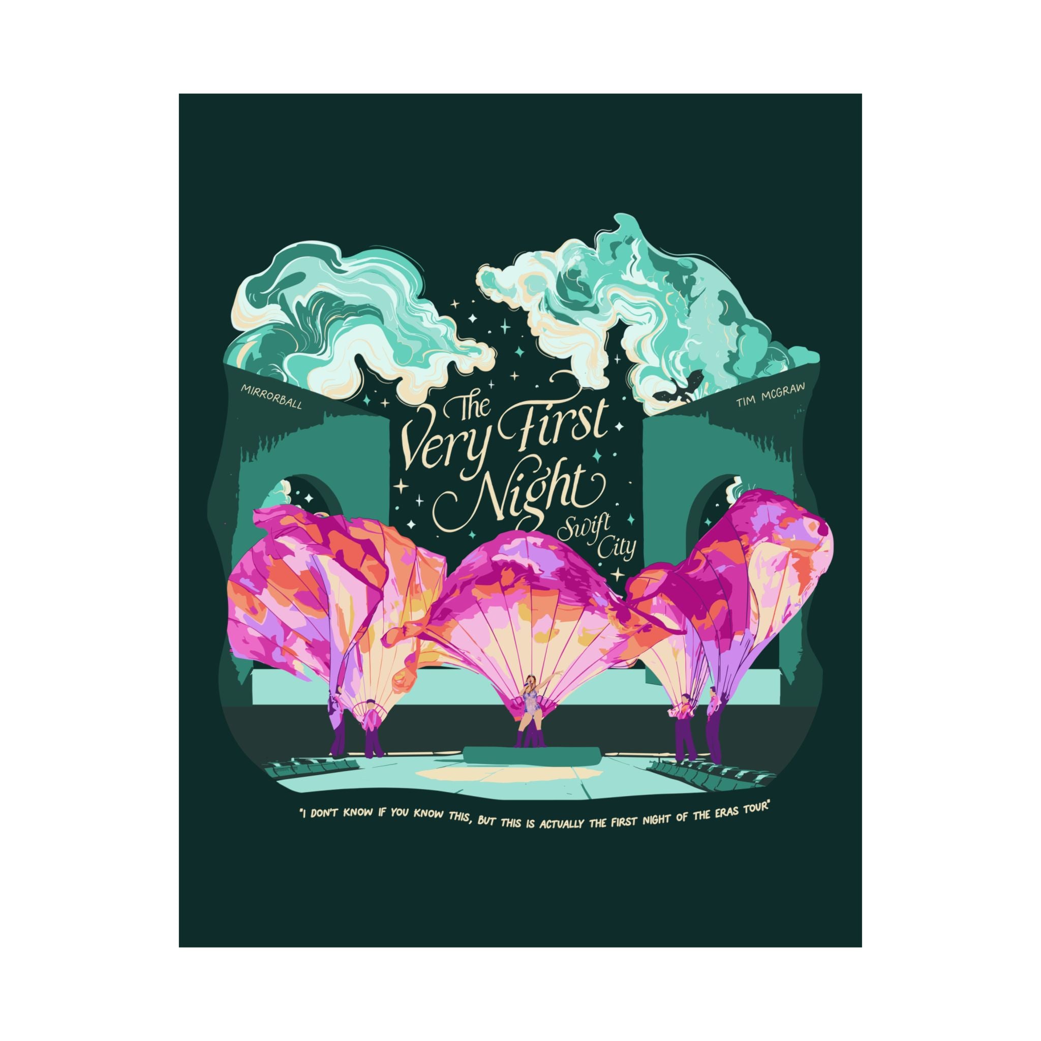 Emerald Night One Glendale Eras Poster