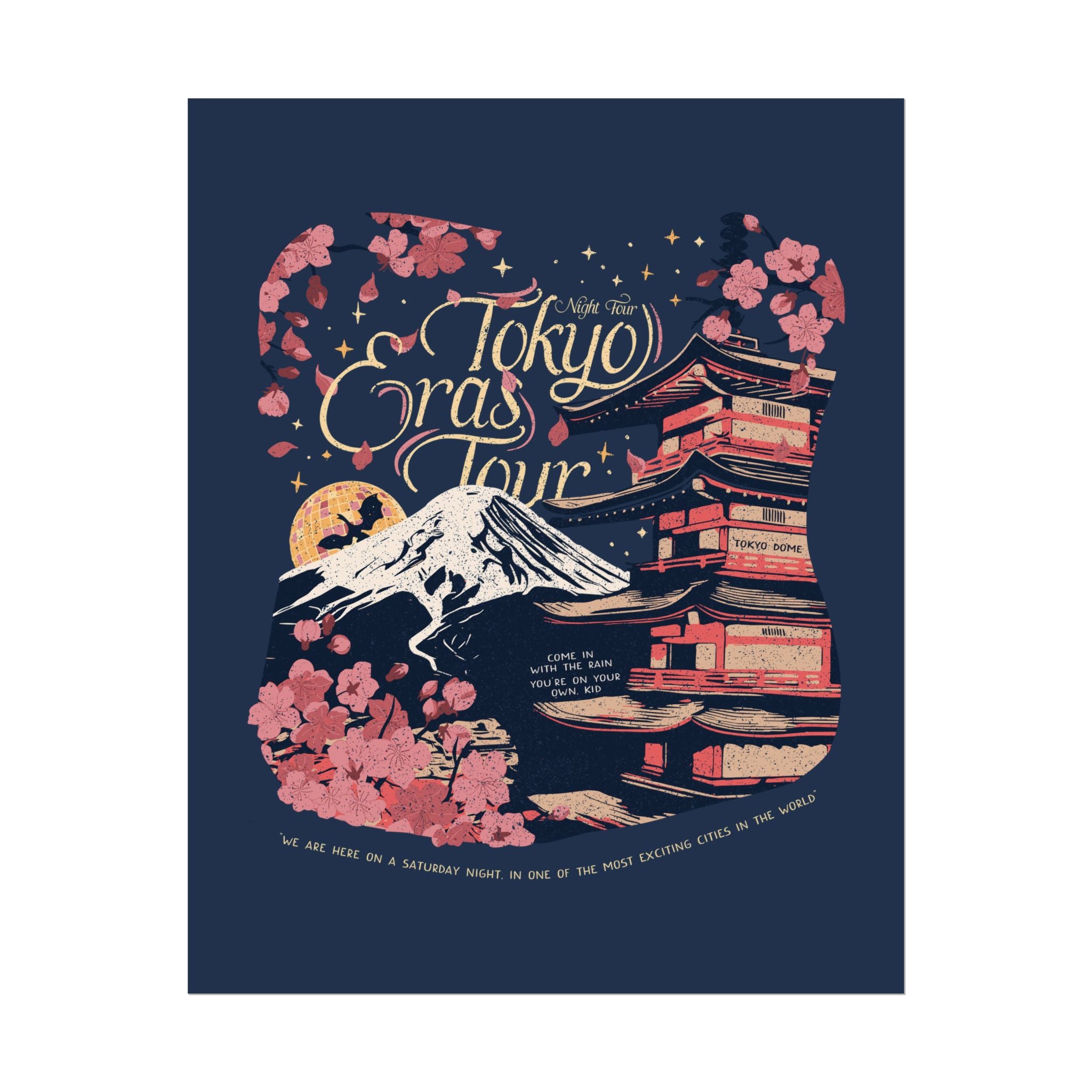 Navy Night Four Tokyo Eras Poster