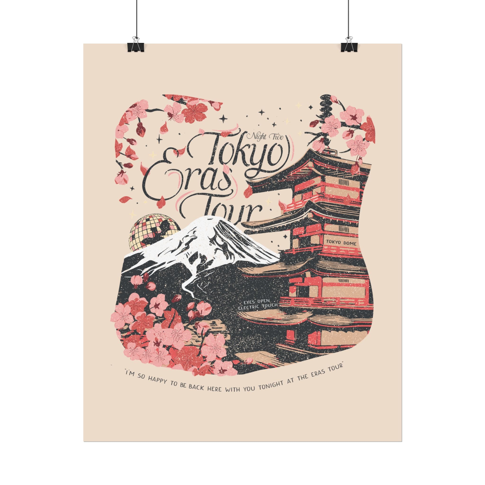 Ivory Night Two Tokyo Eras Poster