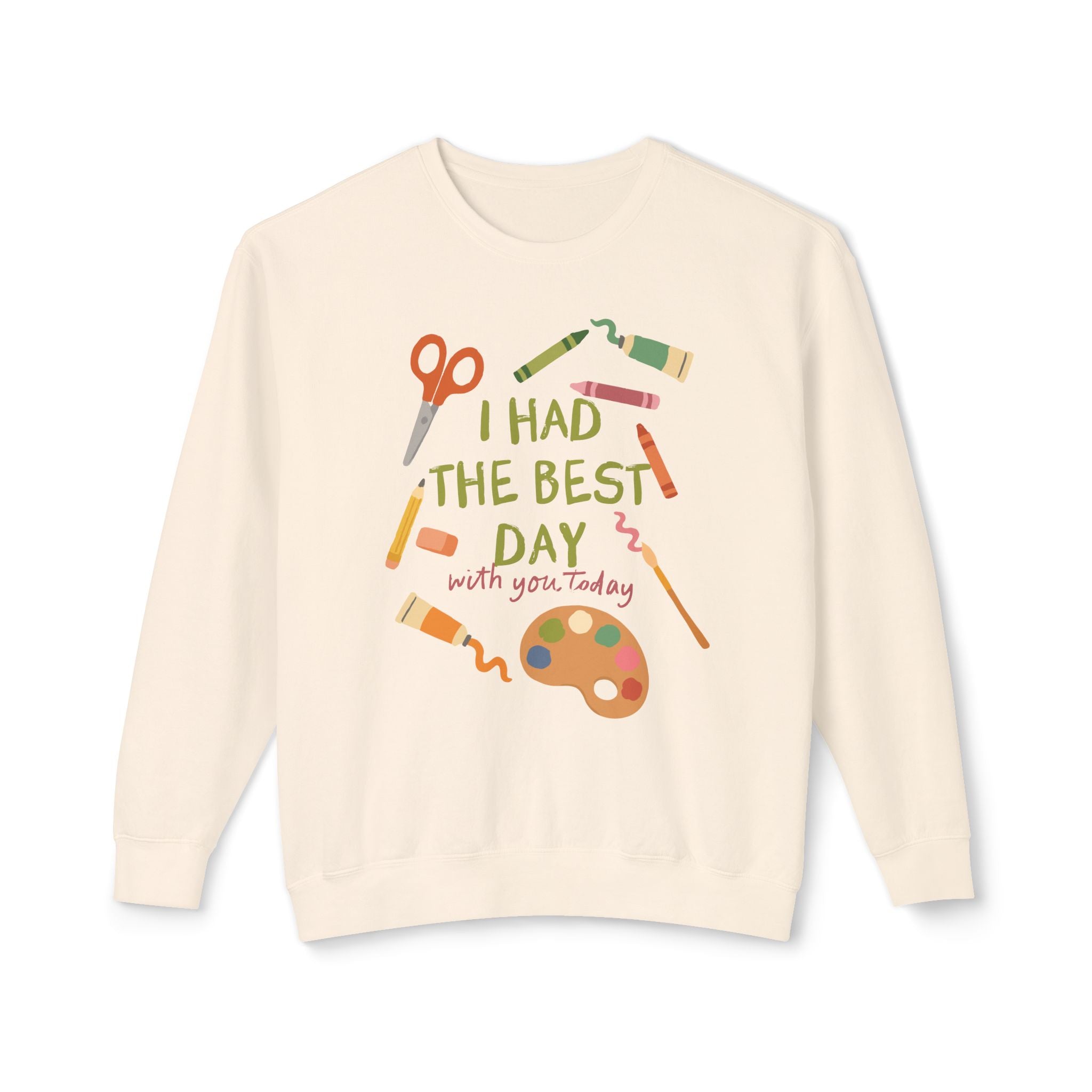 Best Day at School Lightweight Crewneck