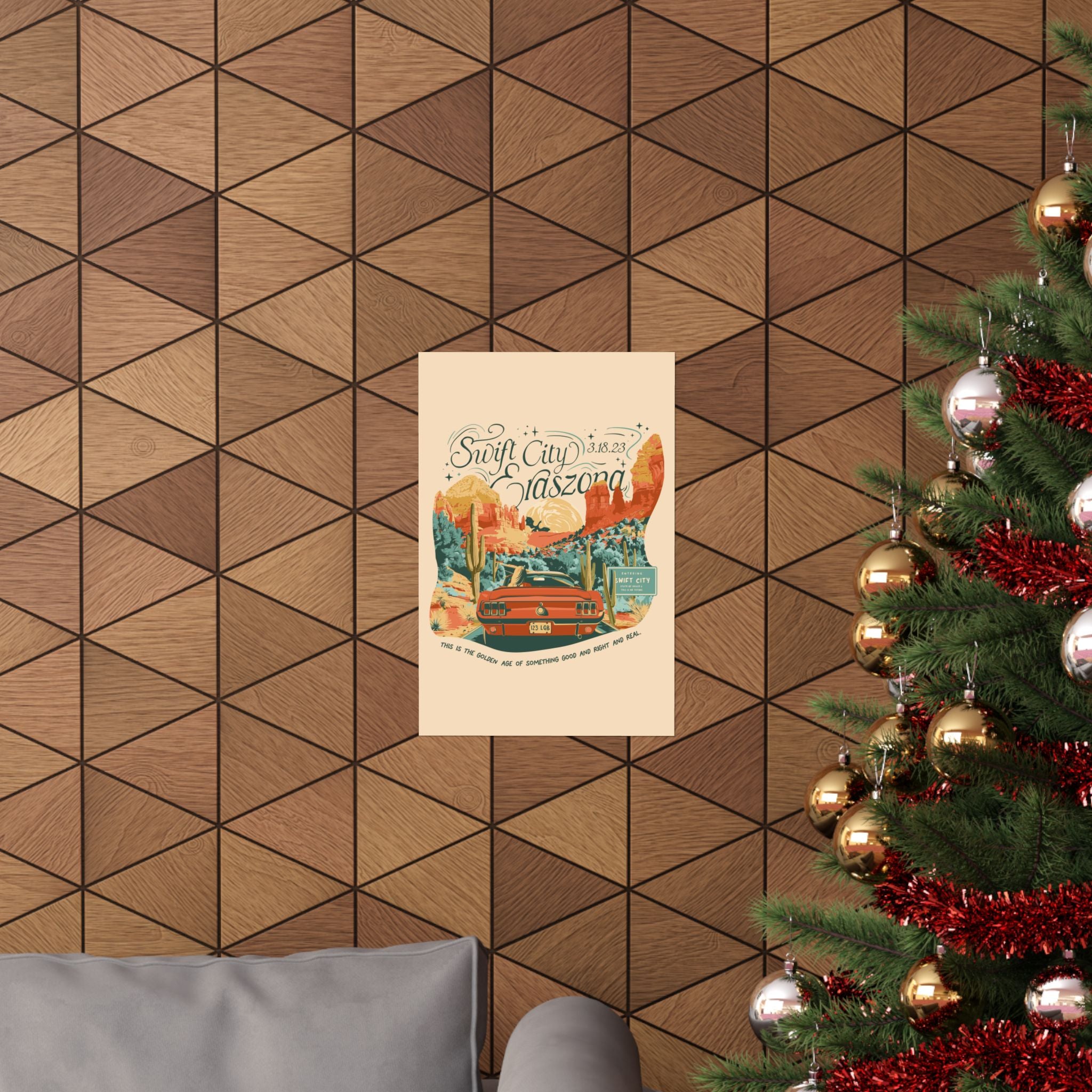 Ivory Night Two Sedona Drive Eraszona Tour Poster