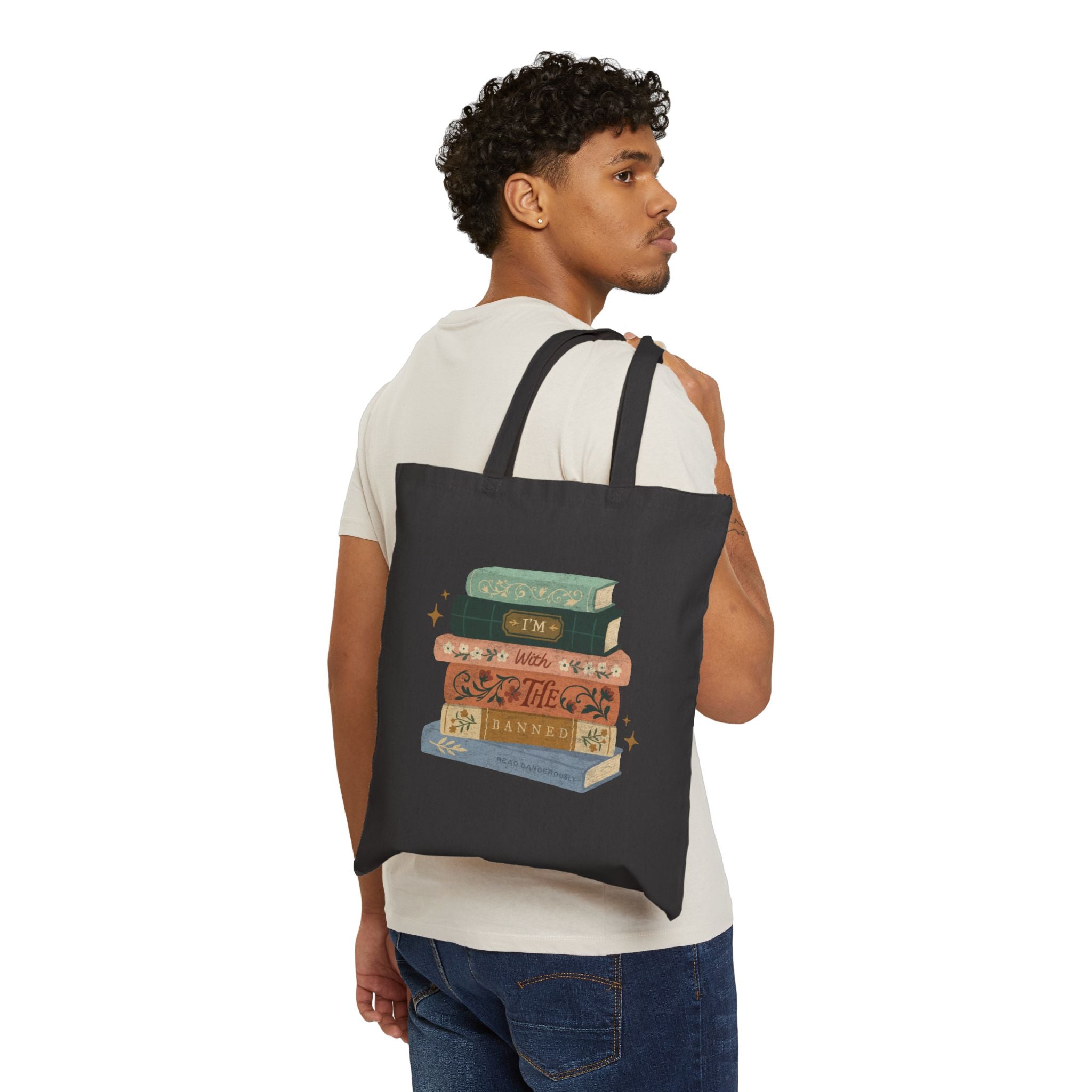 I'm With The Banned Tote Bag