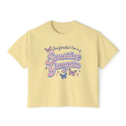 Sensitive Gangsta Crop Top