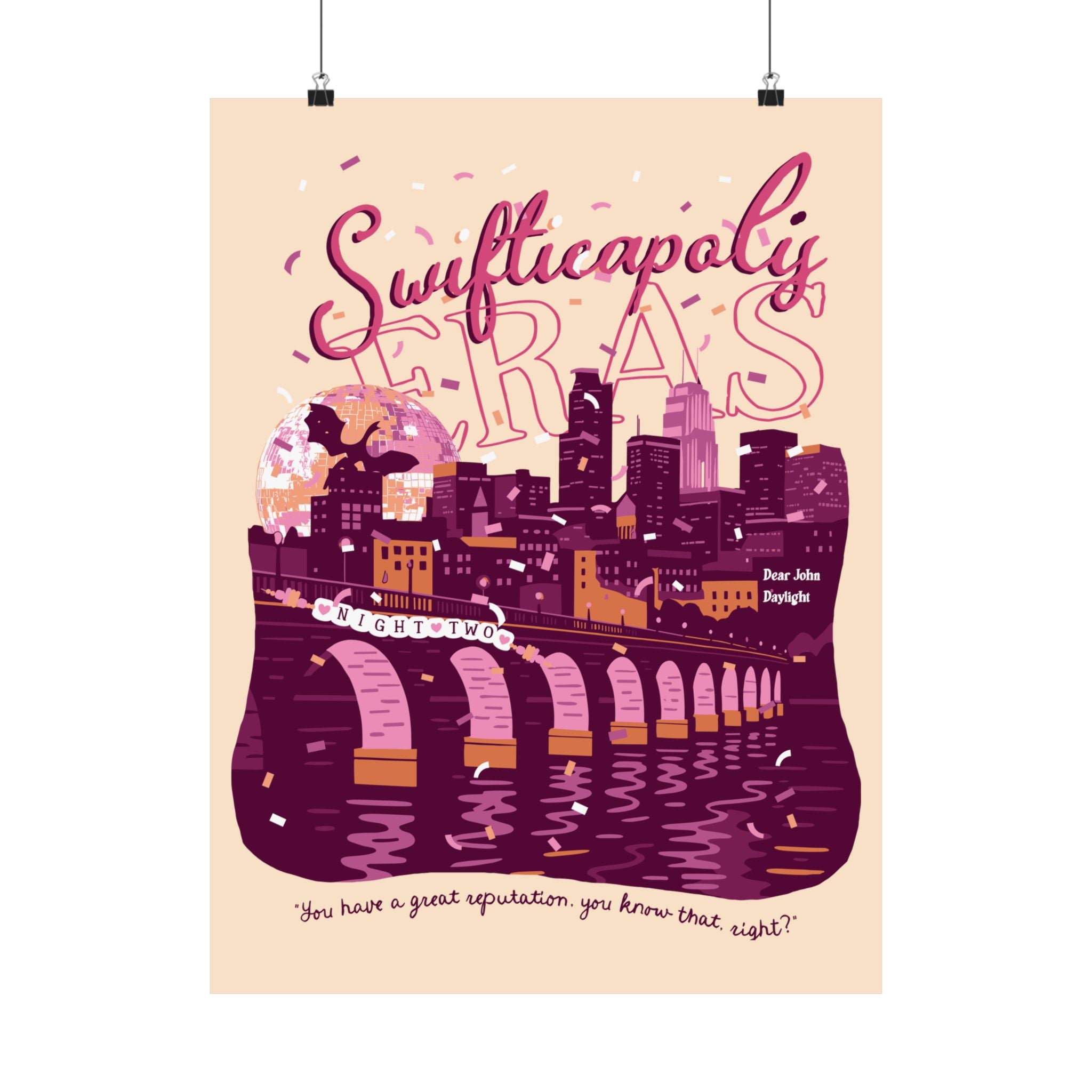 Ivory Minneapolis Eras Night Two Poster