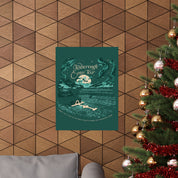 Emerald Night Three Foxborough Eras Tour Gillette Stadium Poster