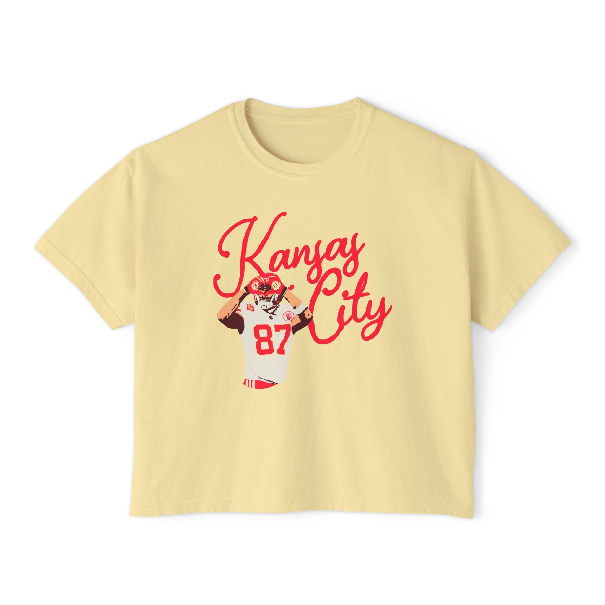 Kansas City Heart Hands Crop Top