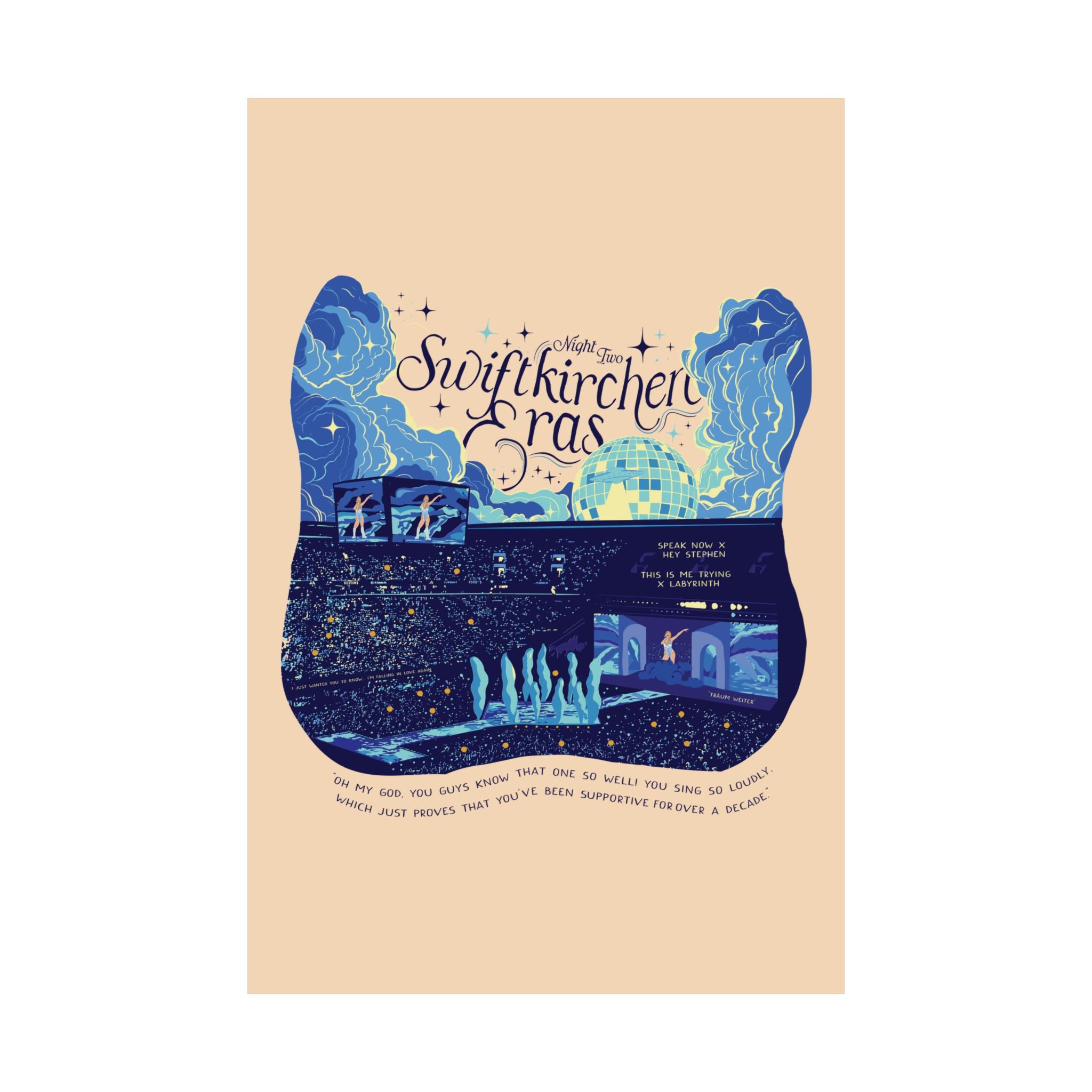 Ivory Gelsenkirchen Eras Night Two Poster