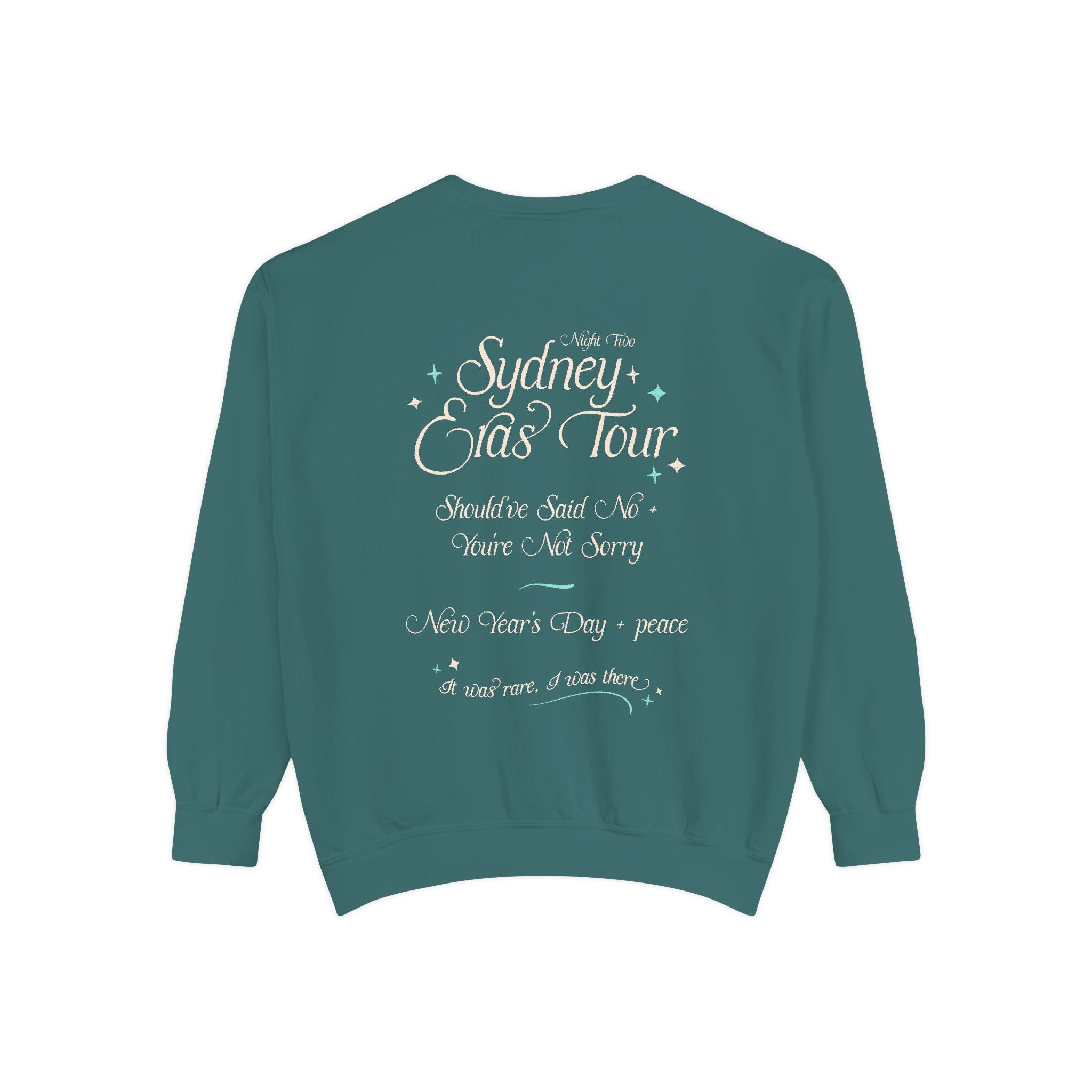 Night Two Sydney Eras Tour Crewneck