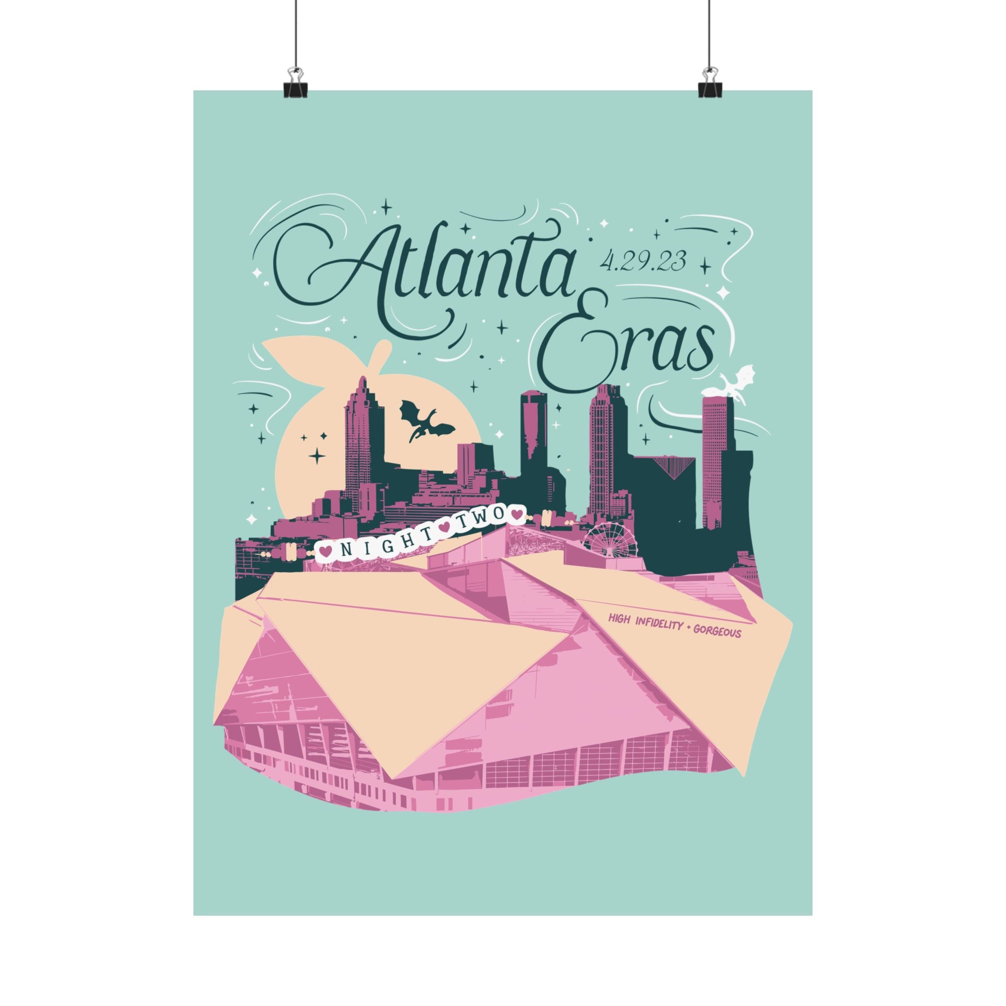 Atlanta Eras Night Two Poster