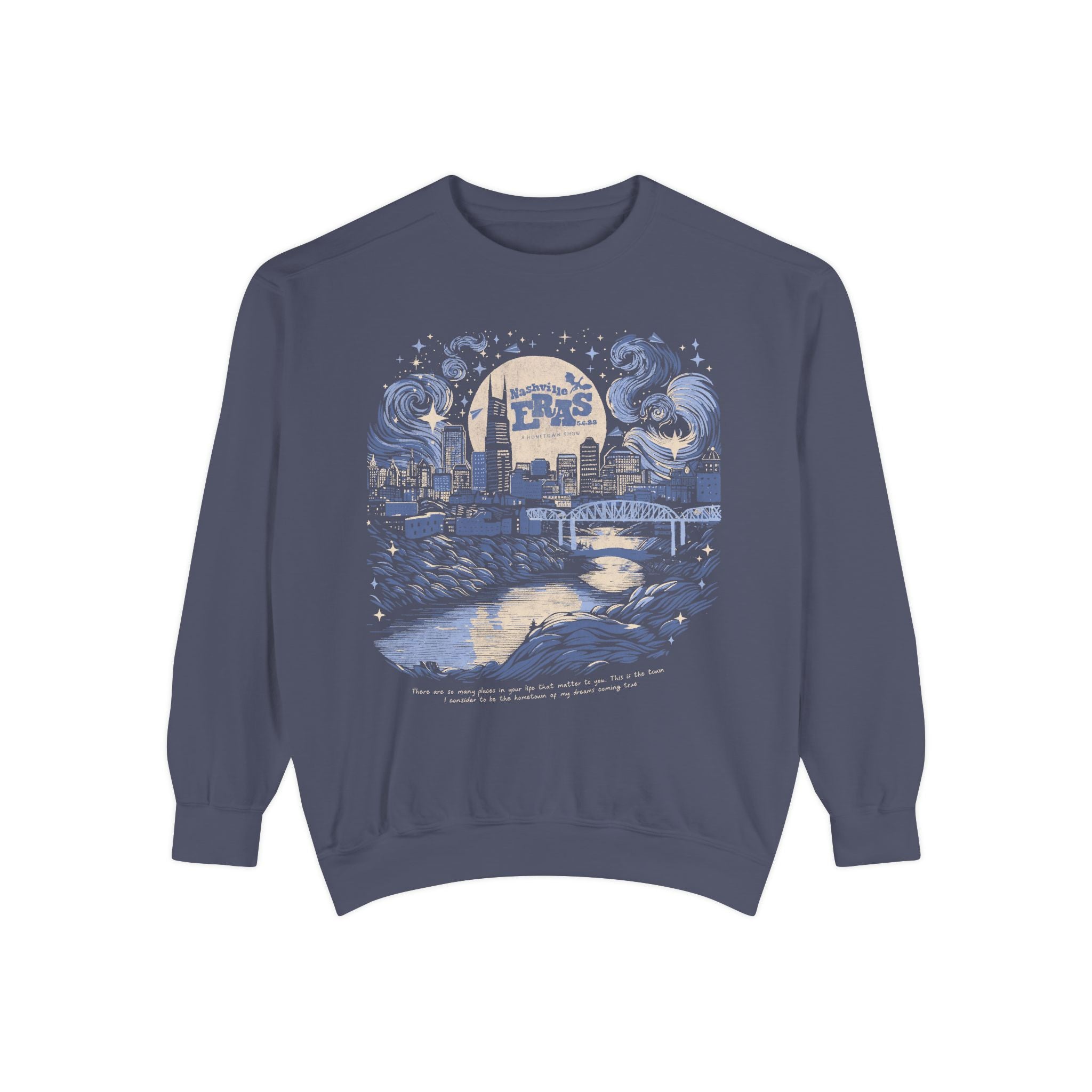 Night Two Nashville Eras Tour Skyline Crewneck