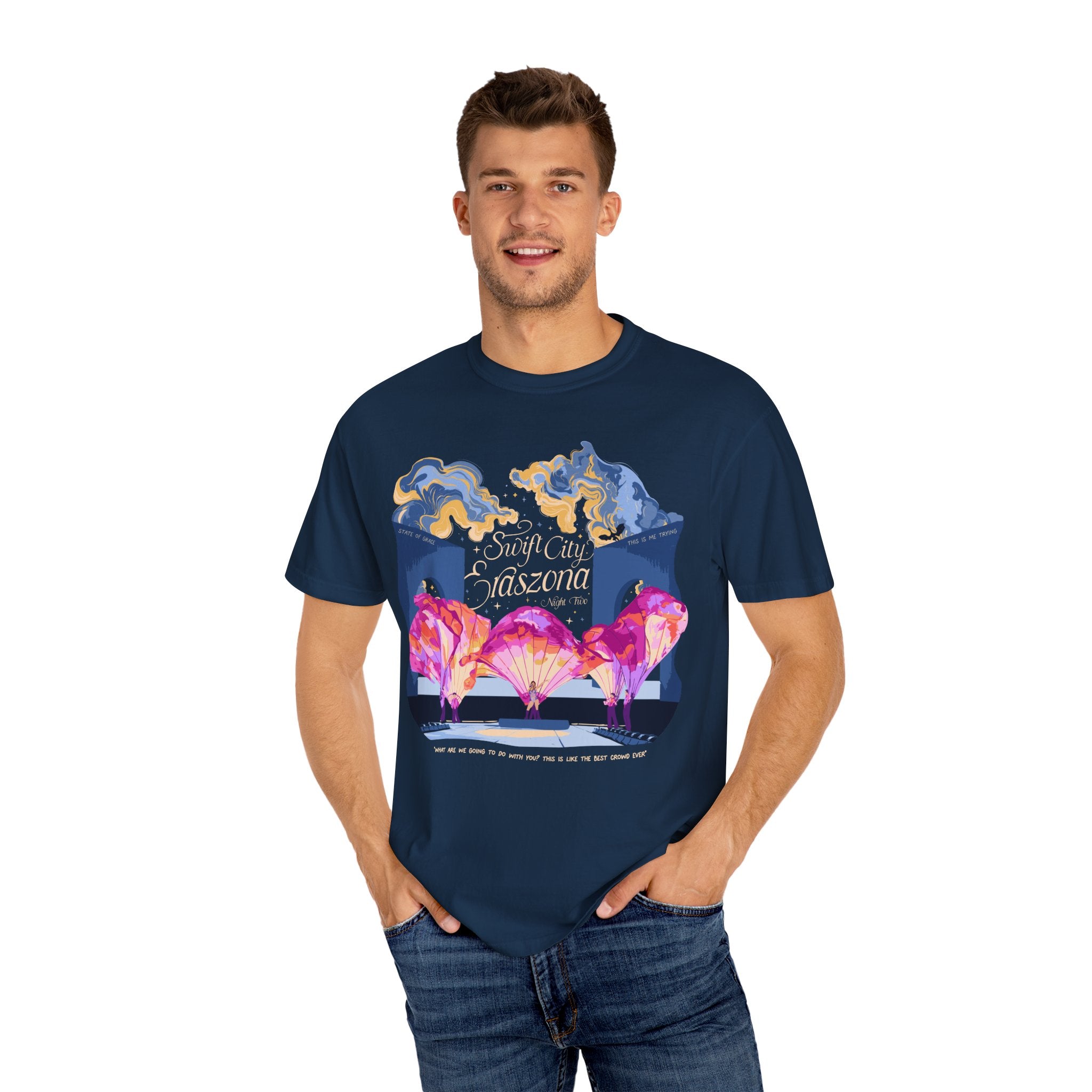 Night Two Glendale, Eraszona Eras Tee