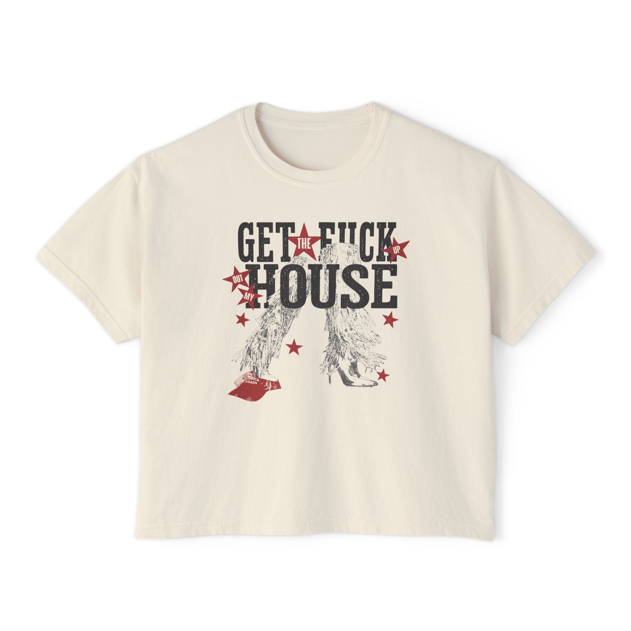 My House Comfort Colors Crop Top
