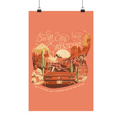 Terracotta Night Two Sedona Drive Eraszona Tour Poster