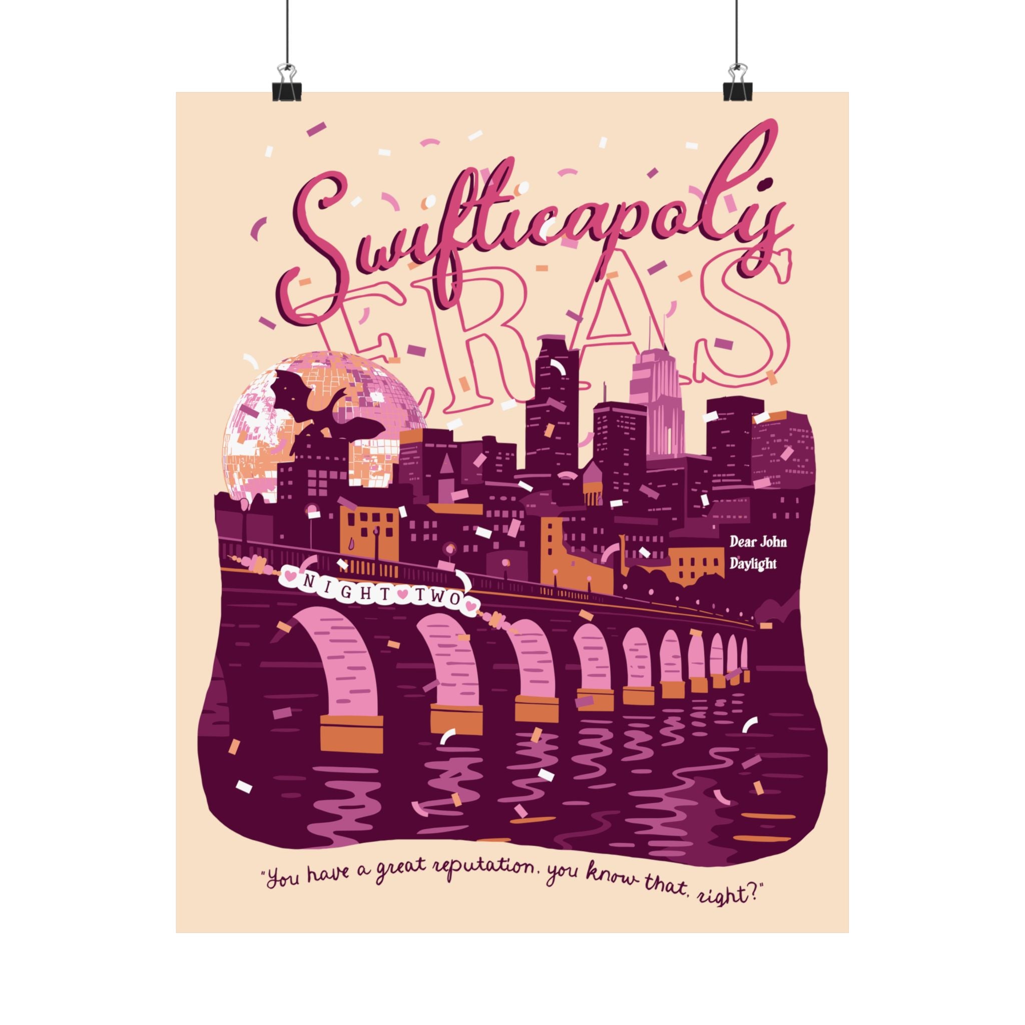 Ivory Minneapolis Eras Night Two Poster