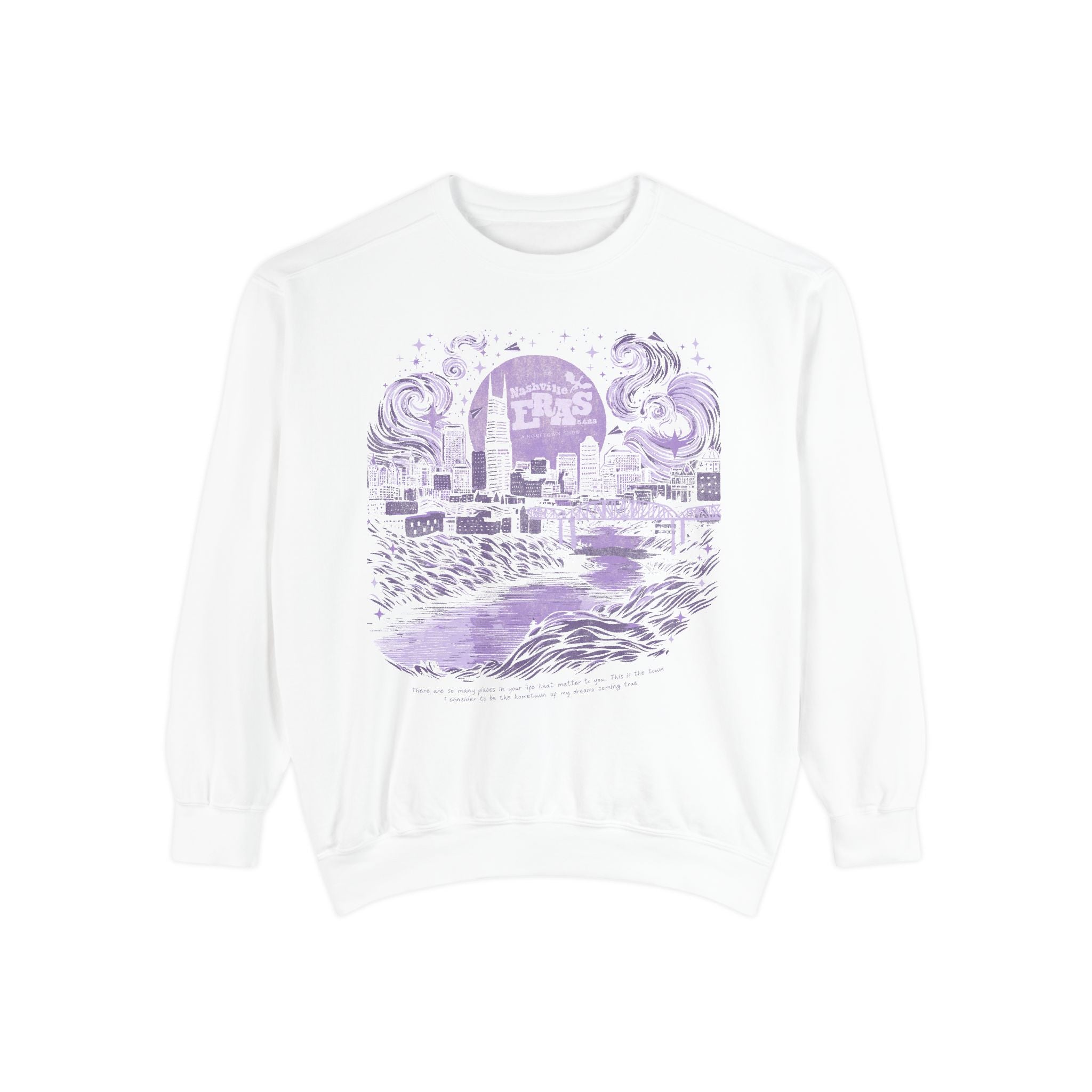 Night Two Nashville Eras Tour Skyline Crewneck
