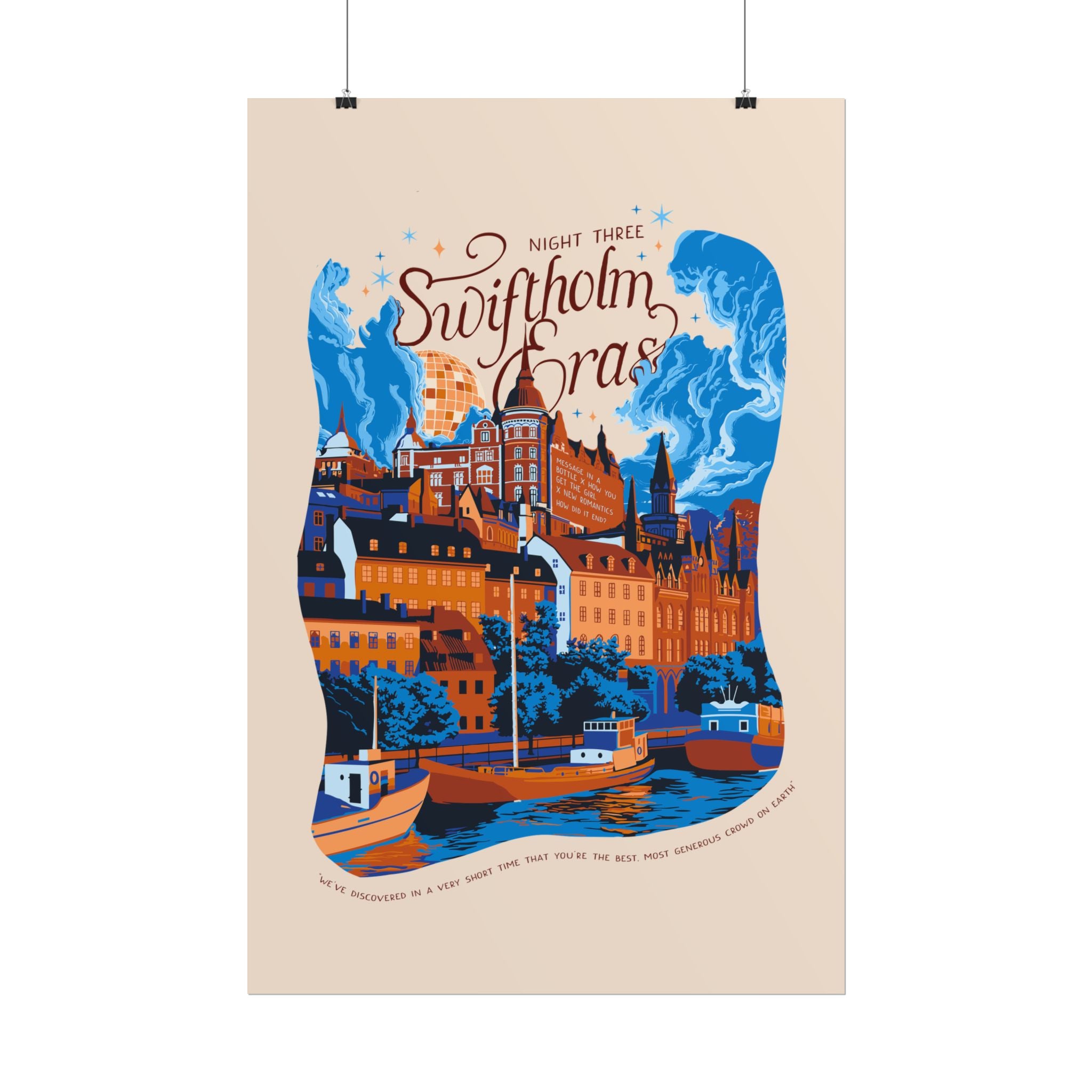 Ivory Night Three Swiftholm Eras Poster