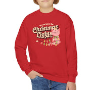 Kid's We Can Leave the Christmas Lights Up Crewneck Sweatshirt