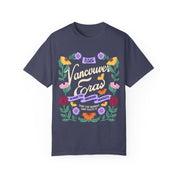Vancouver Eras Tour Floral Surprise Song Piano Comfort Colors Tee