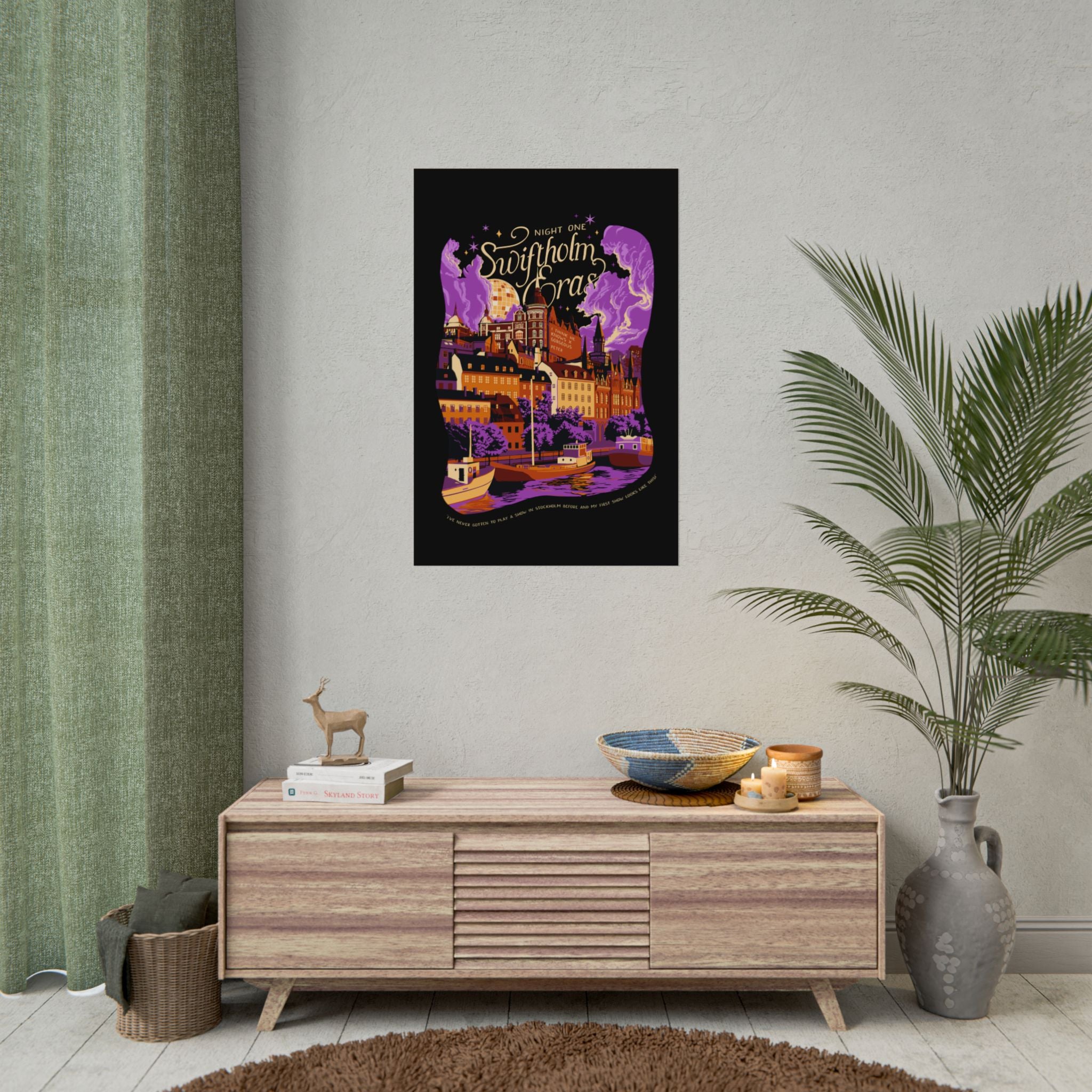 Black Night One Swiftholm Eras Poster