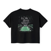 Bird Gang Philly Football Crop Top