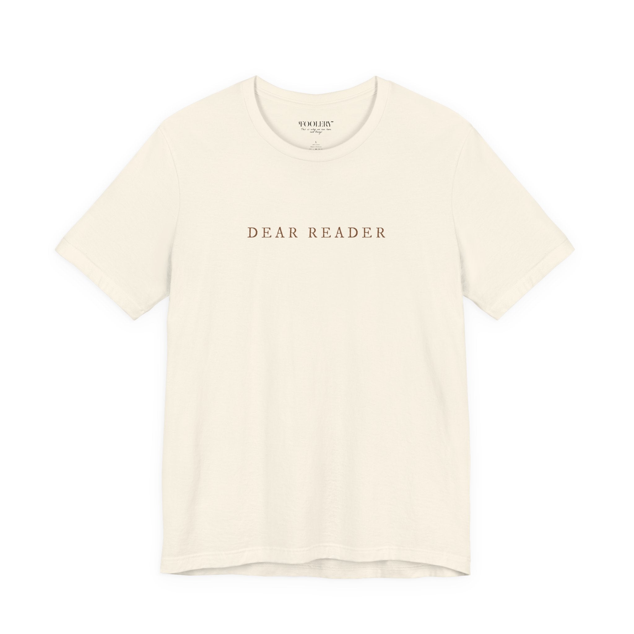 Dear Reader Bella Canvas Soft Tee