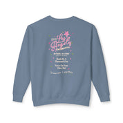 Los Angeles Eras Night Three Taylorwood Lightweight Crewneck