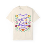 Vancouver Eras Tour Floral Surprise Song Piano Comfort Colors Tee