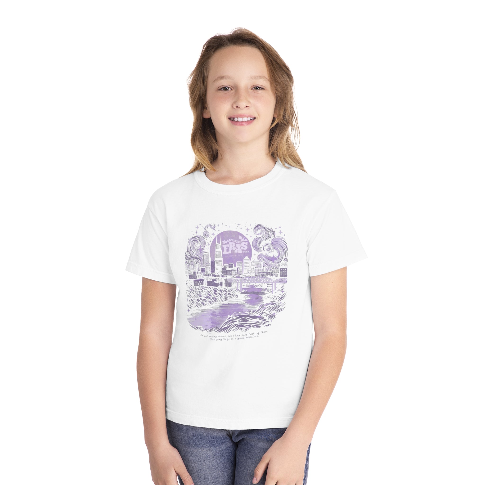 Nashville Eras Tour Night One Skyline Kid's Tee