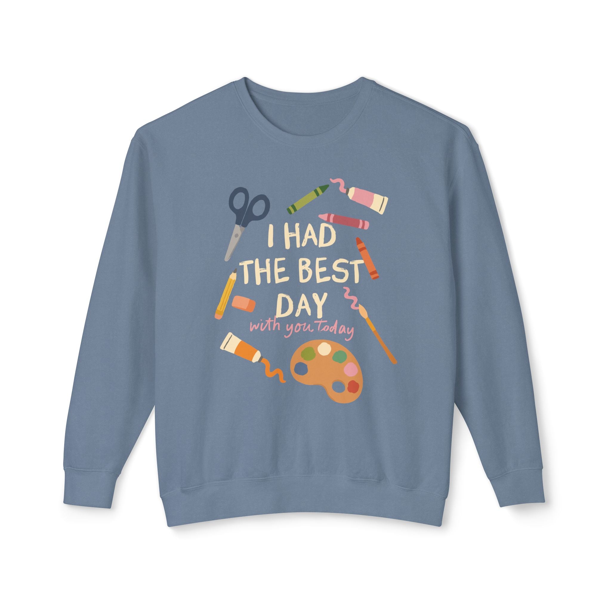 Best Day at School Lightweight Crewneck