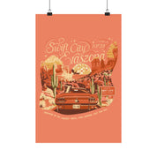 Terracotta Night One Sedona Drive Eraszona Tour Poster
