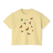 Where Flowers Grow Crop Top