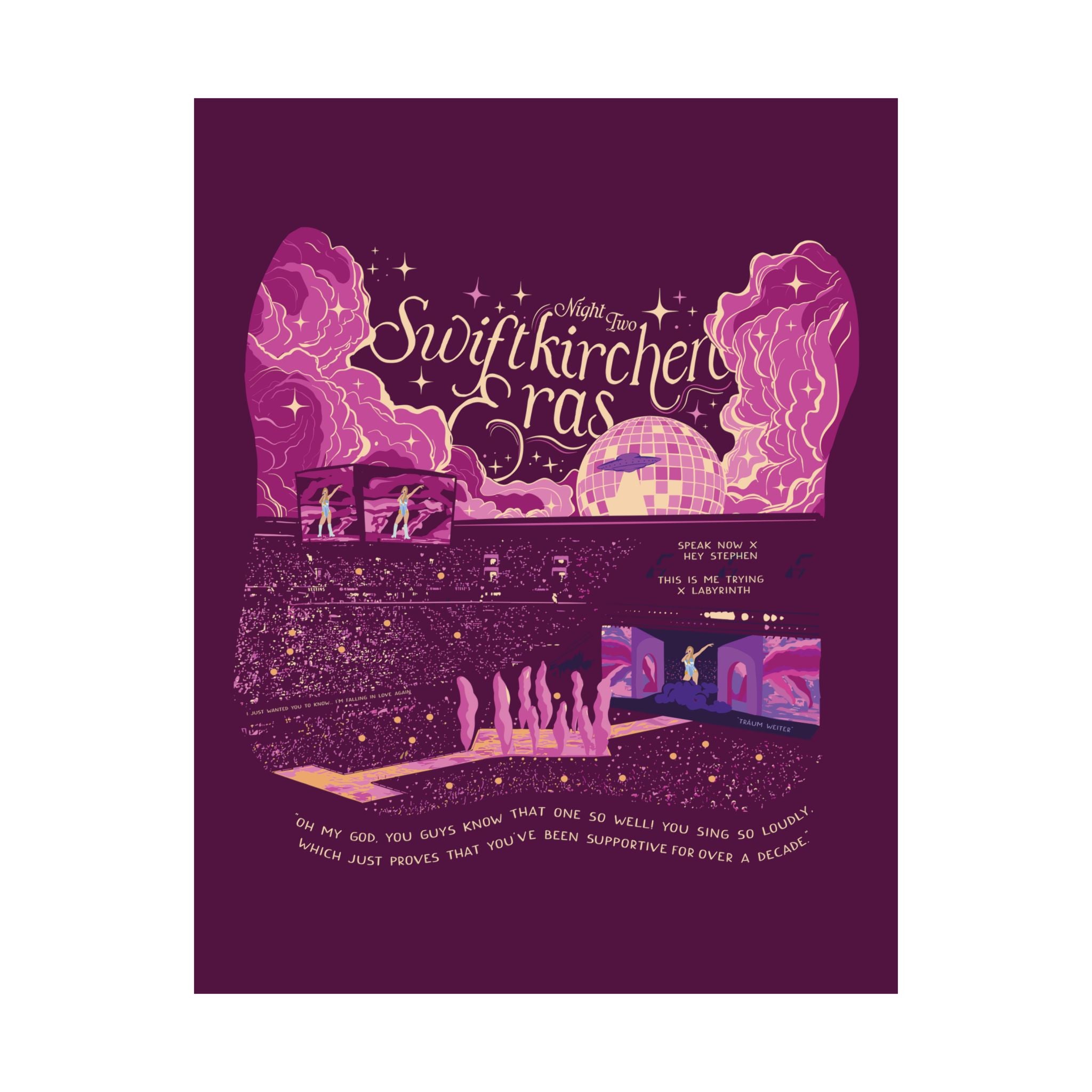Berry Gelsenkirchen Eras Night Two Poster