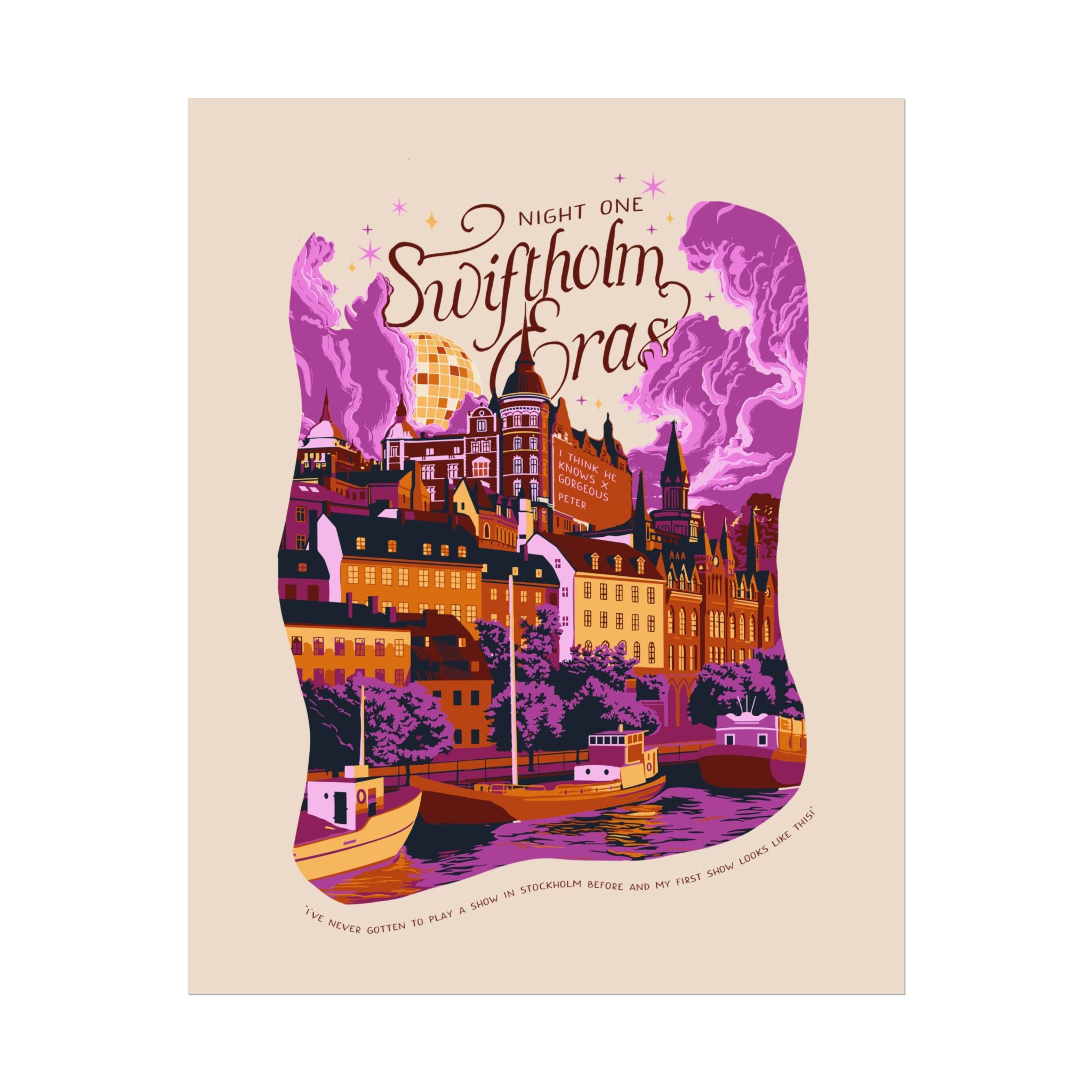 Ivory Night One Swiftholm Eras Poster
