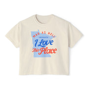 Mad as Hell Because I Love Minnesota Crop Top