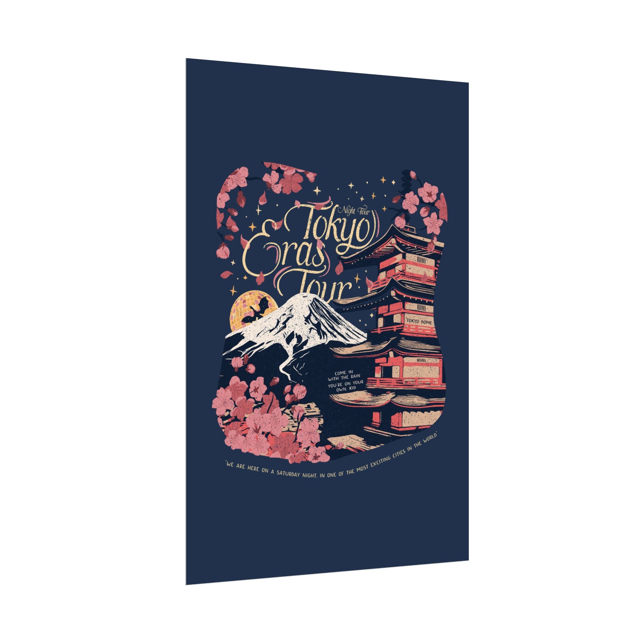 Navy Night Four Tokyo Eras Poster