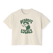 Respect The Locals Crop Top