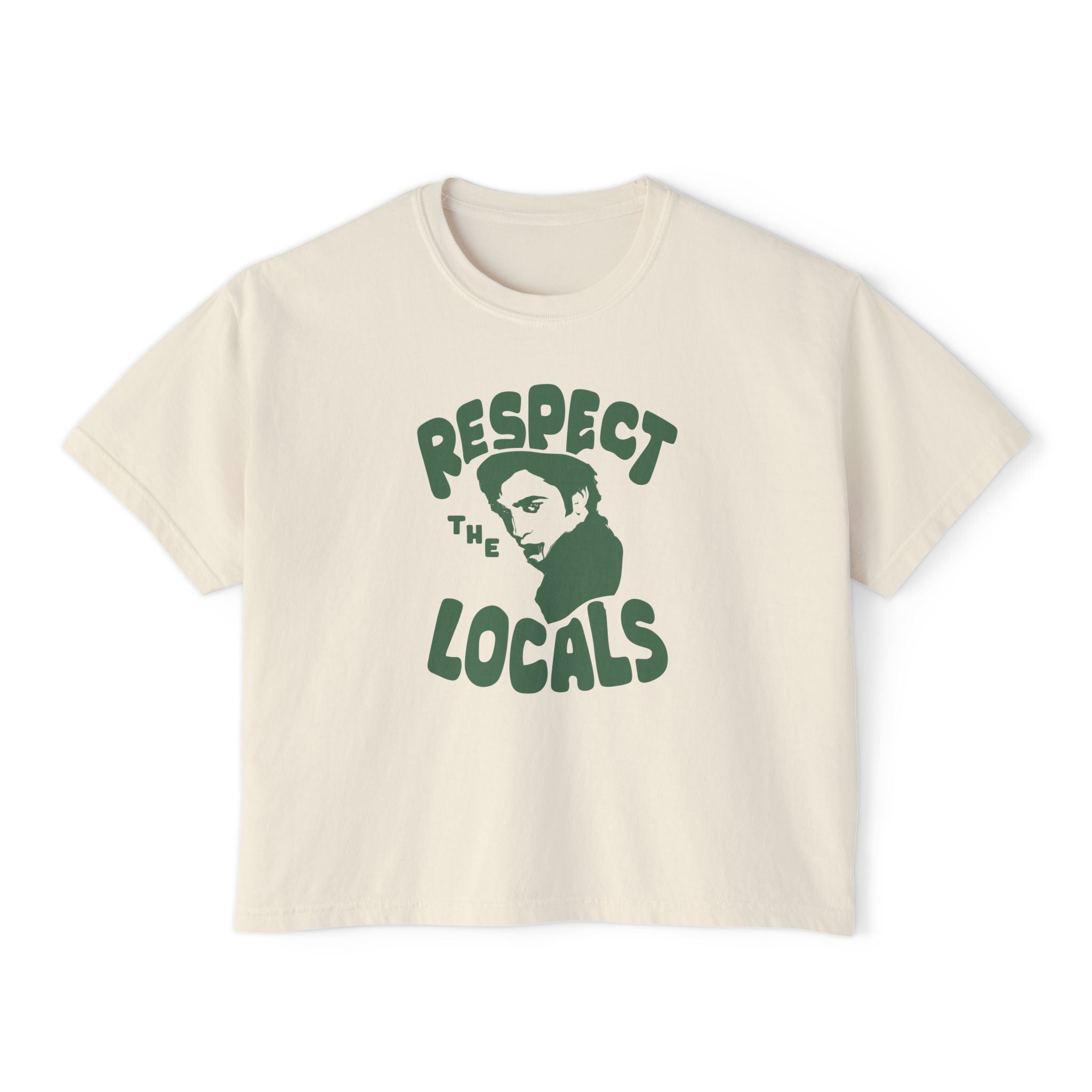 Respect The Locals Crop Top