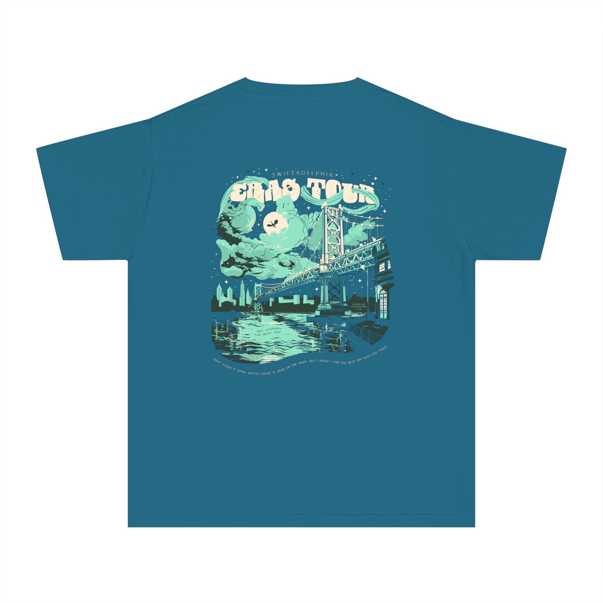Night Three Swiftadelphia Skyline Eras Tour Kid's Tee