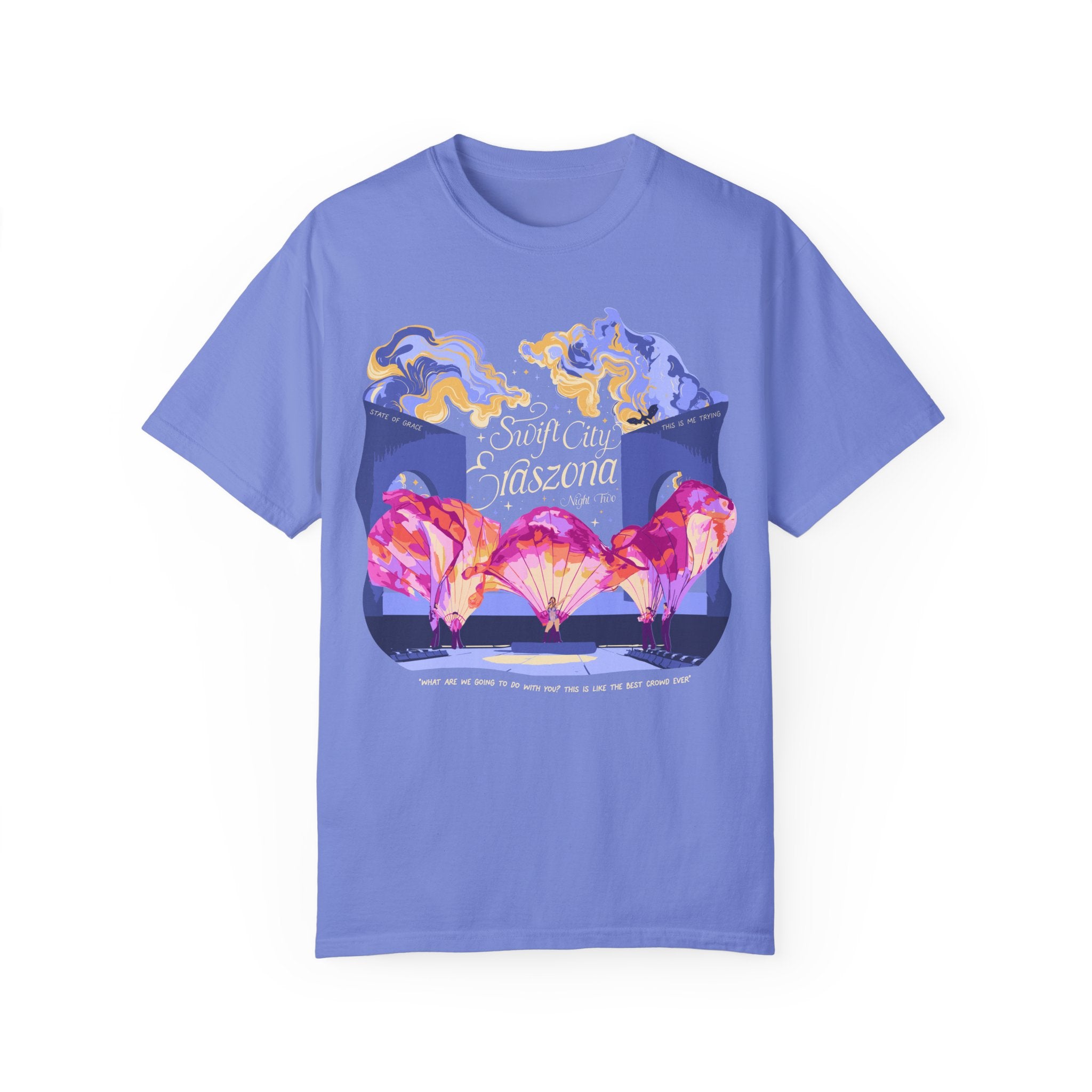 Night Two Glendale, Eraszona Eras Tee