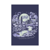 Night Three Nashville Eras Tour Skyline Purple Poster