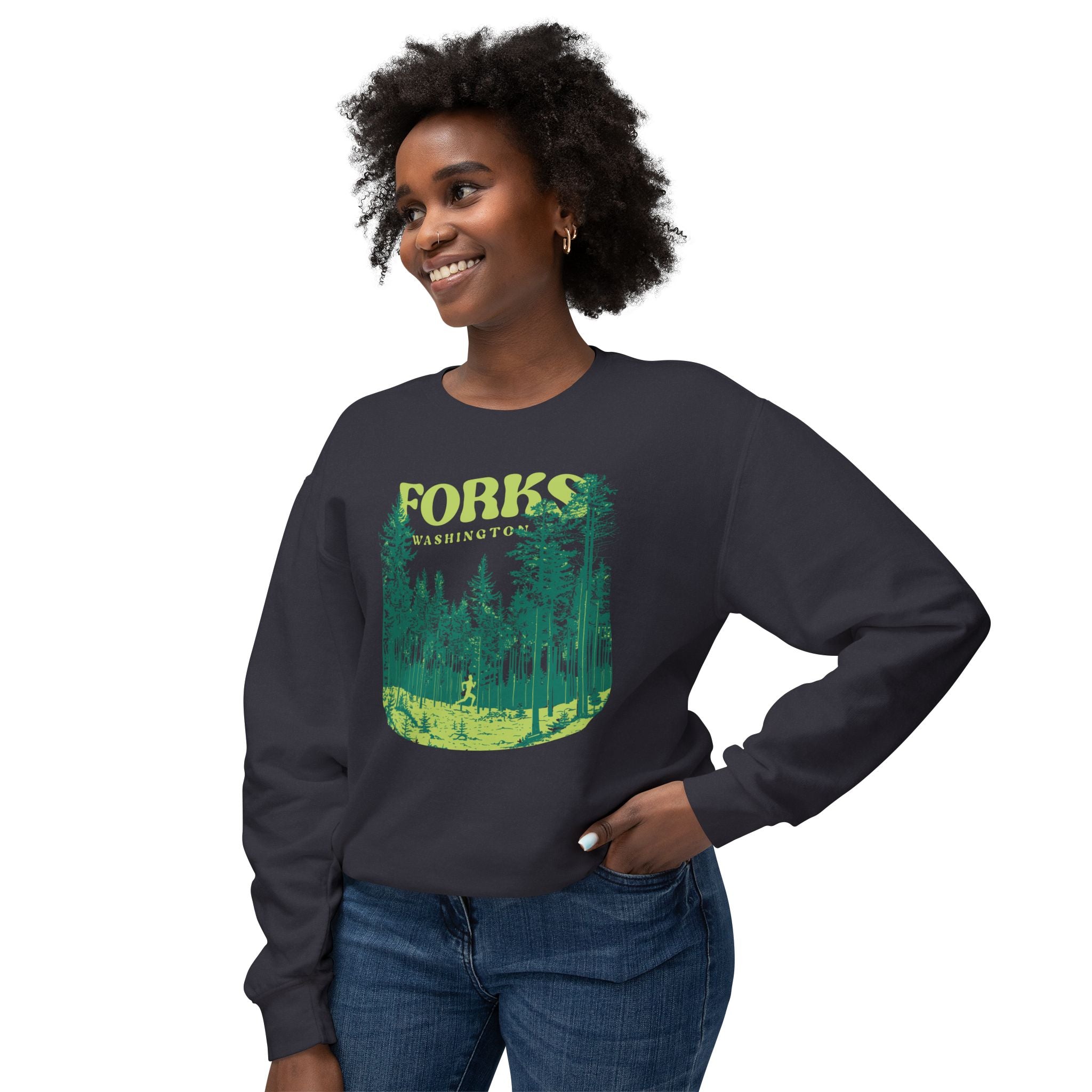 Forks Lightweight Crewneck
