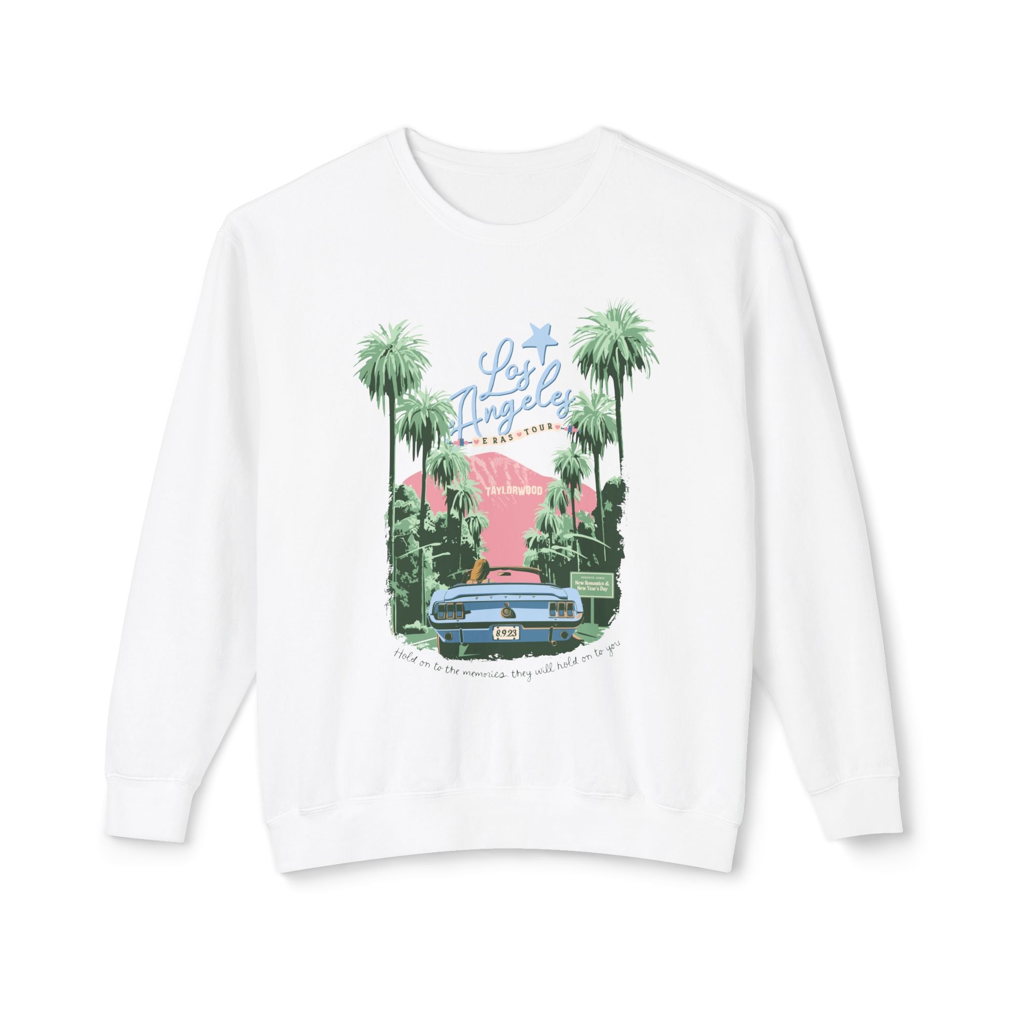 Los Angeles Eras Night Six Taylorwood Lightweight Crewneck
